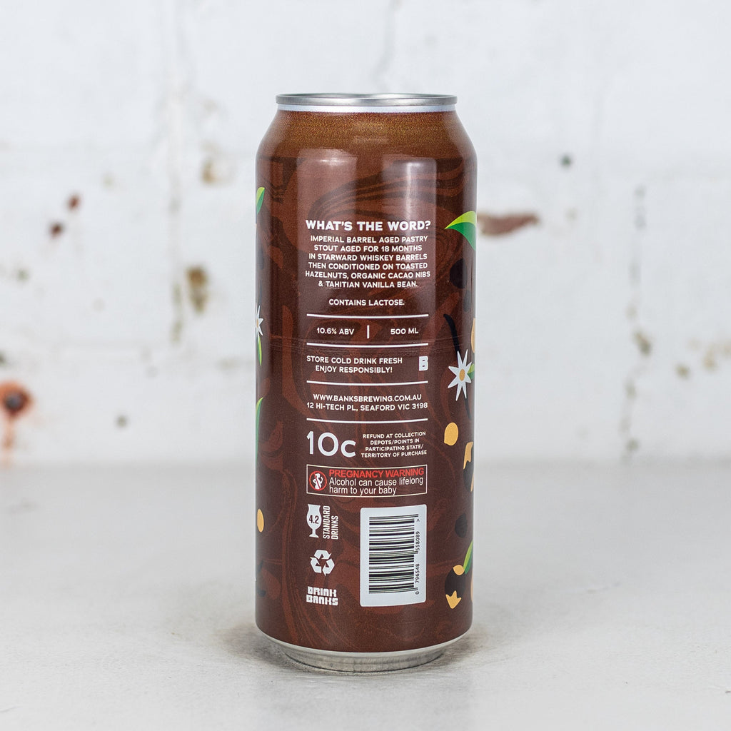 Banks - What's The Word BA Imperial Pastry Stout