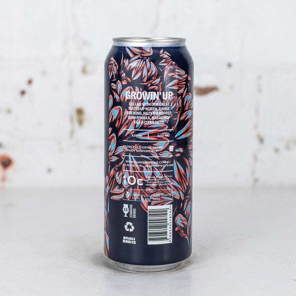 Banks x Range 'Growin' Up' Hazy IPA