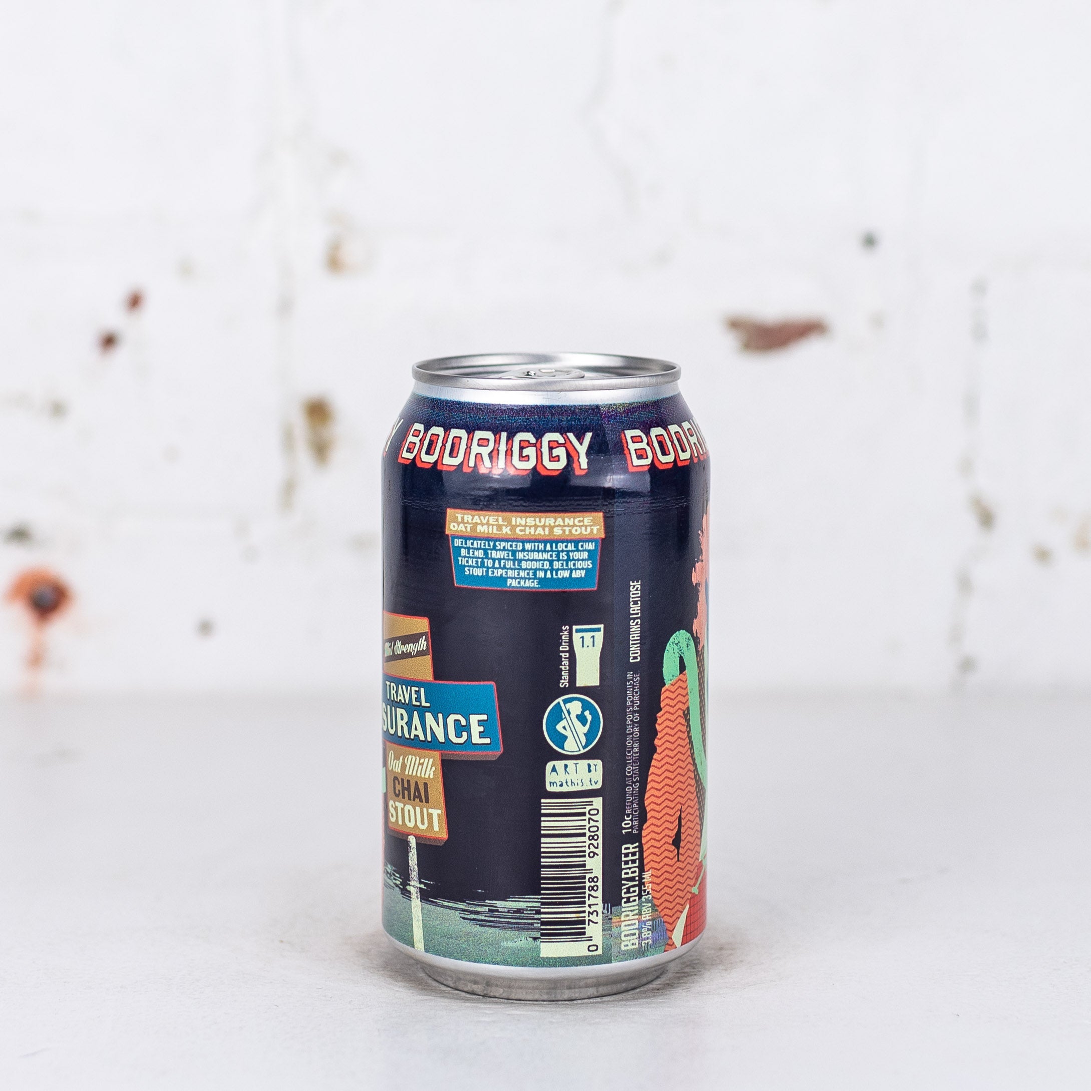 Bodriggy - Travel Insurance Oat Milk Chai Stout