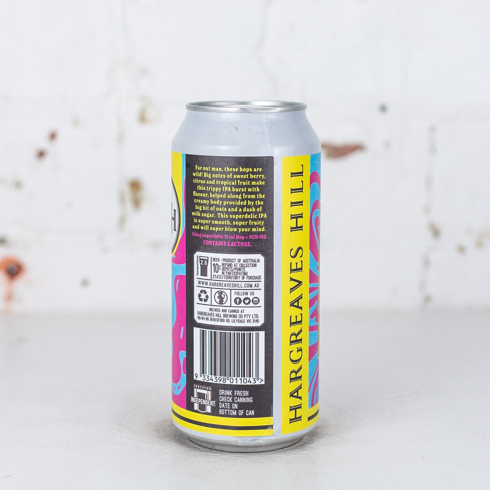 Hargreaves Hill - SuperdelicFragilisticExpialidOatish Oat Cream IPA