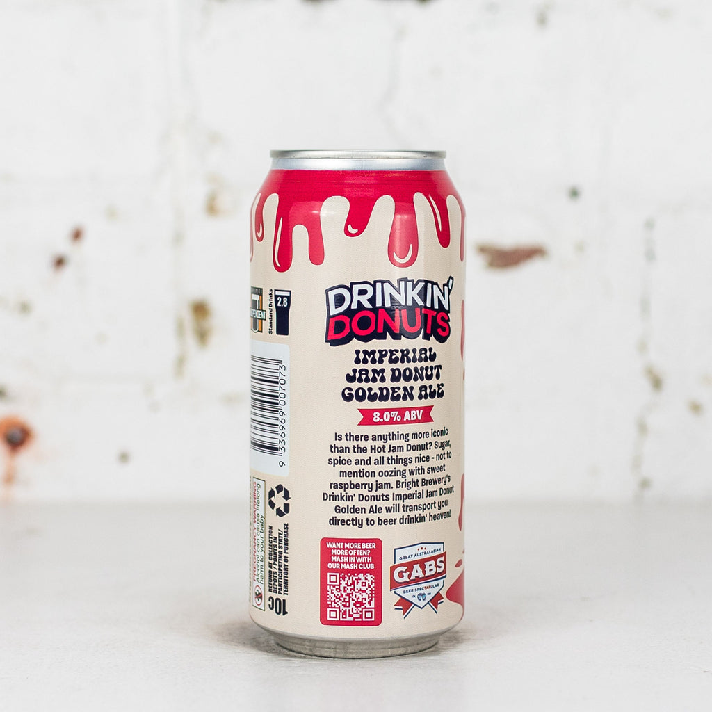 Bright - Drinkin' Donuts Imperial Jam Donut Golden Ale