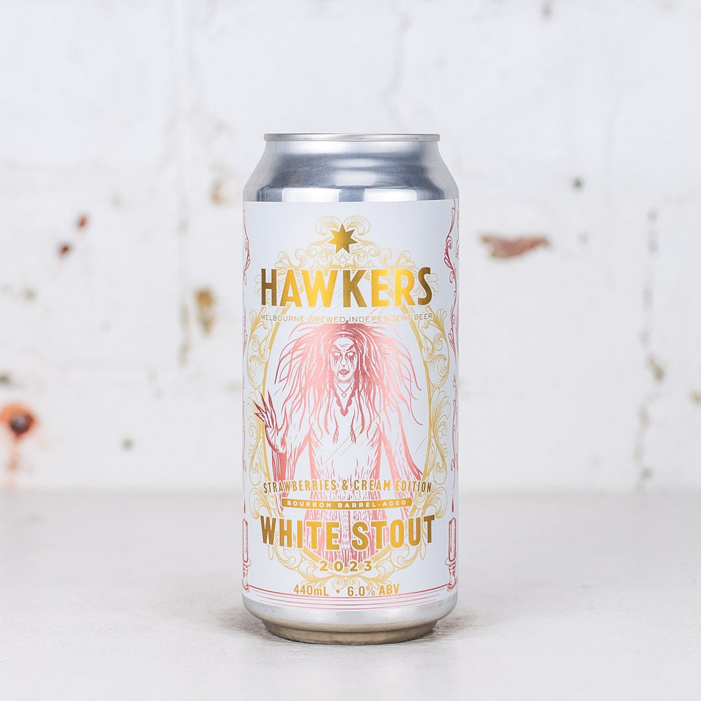 Hawkers - Bourbon Barrel Aged White Stout Strawberry & Cream Edition 2023