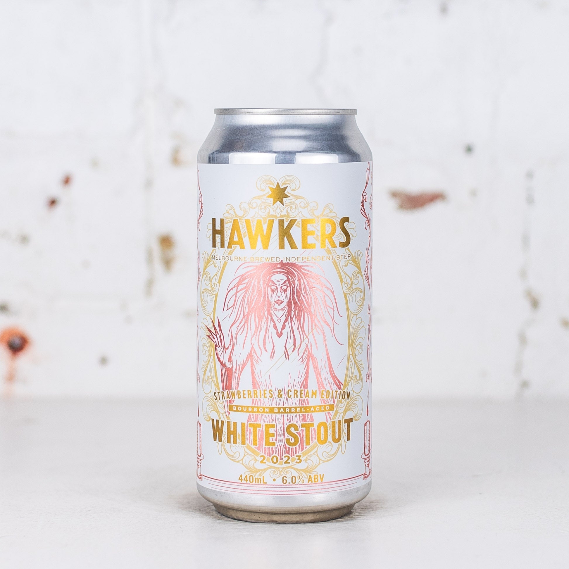 Hawkers - Bourbon Barrel Aged White Stout Strawberry & Cream Edition 2023