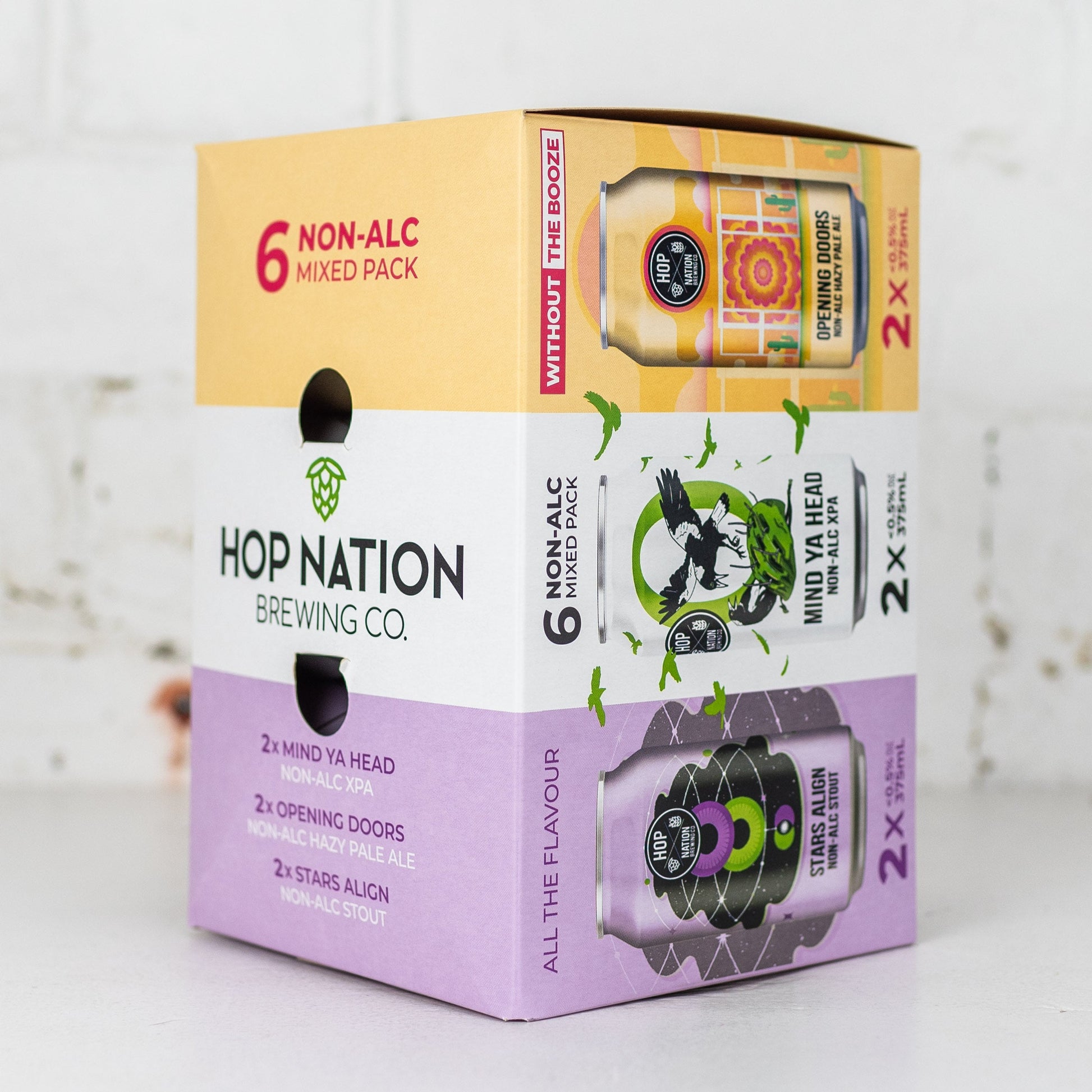 Hop Nation - Non Alc Beer Mixed 6 Pack
