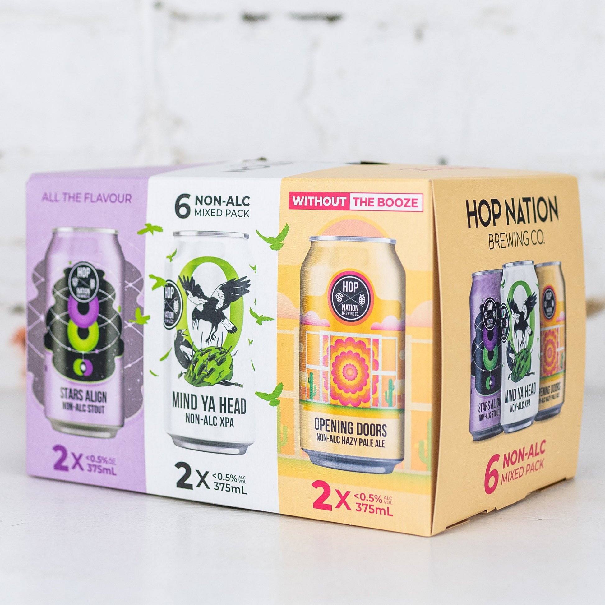 Hop Nation - Non Alc Beer Mixed 6 Pack