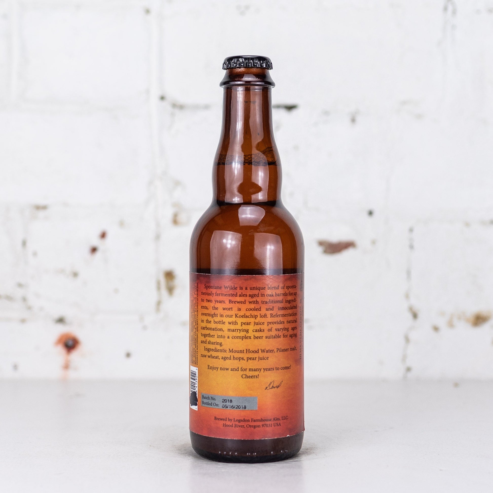 Logsdon - Farmhouse Spontane Wilde 2018 375ml