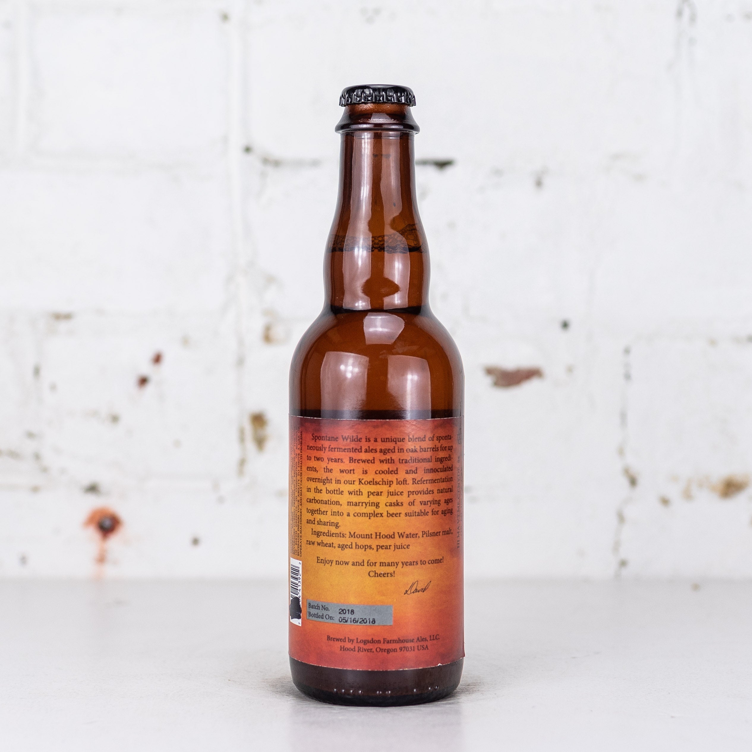 Logsdon - Farmhouse Spontane Wilde 2018 375ml