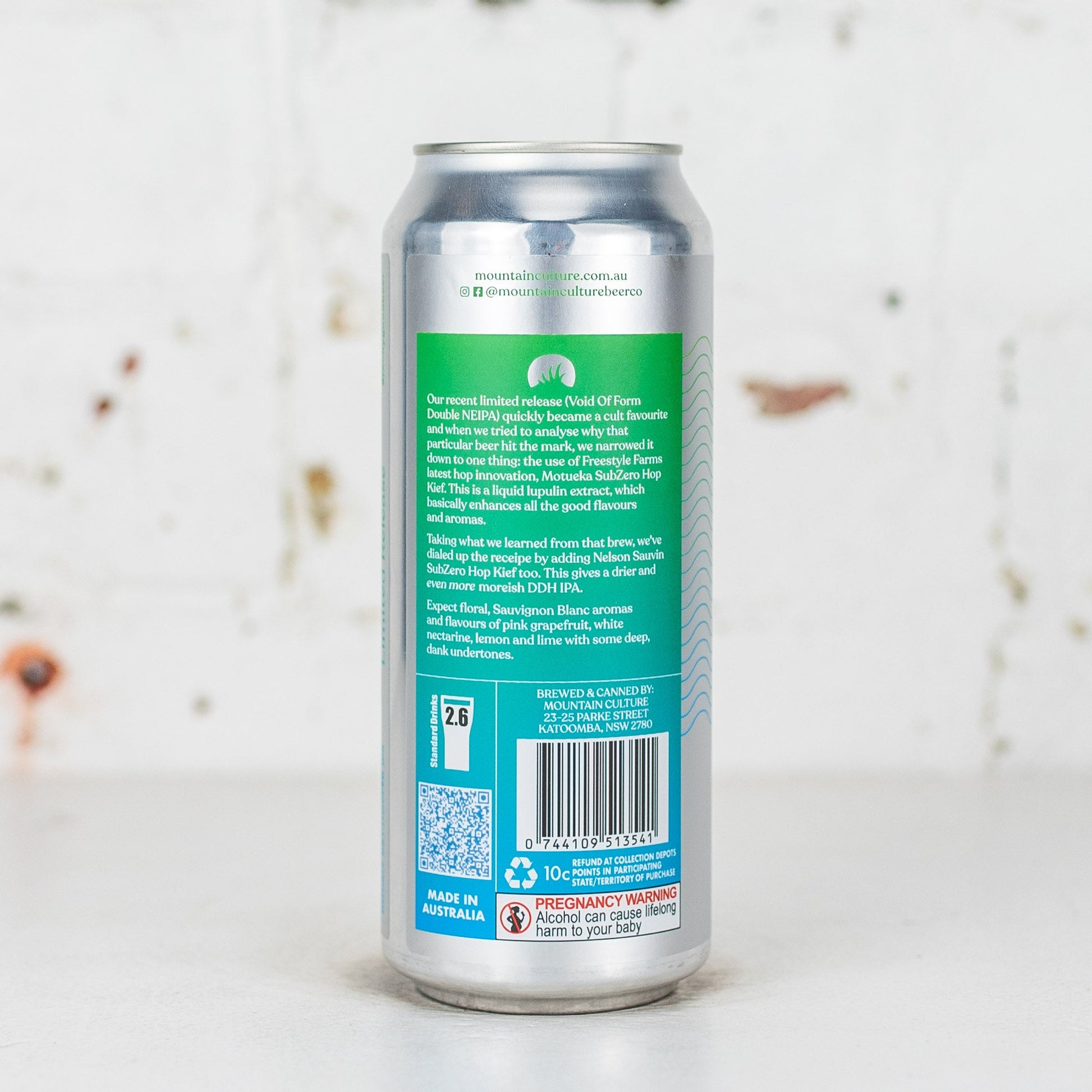 Mountain Culture - SubZero DDH IPA