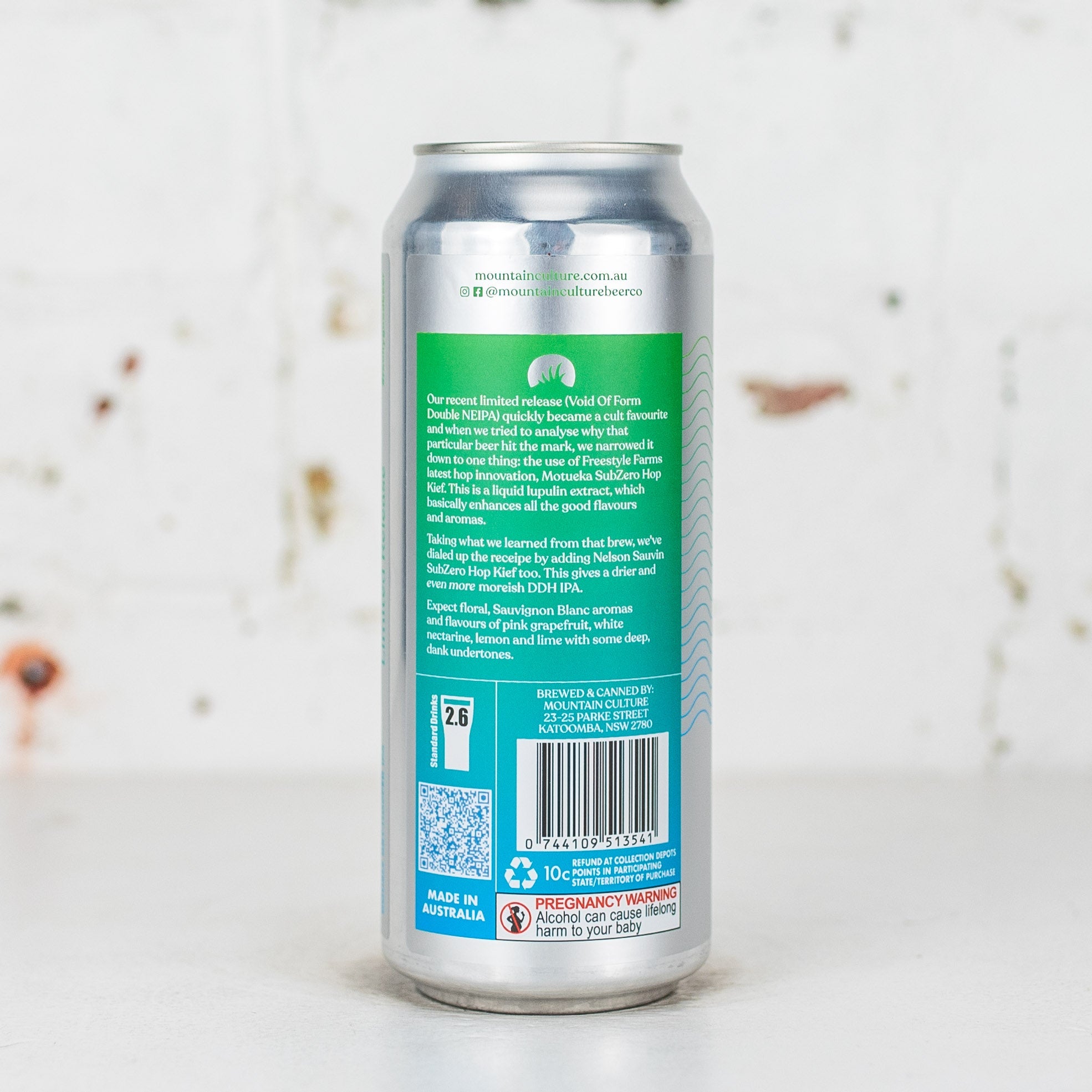Mountain Culture - SubZero DDH IPA
