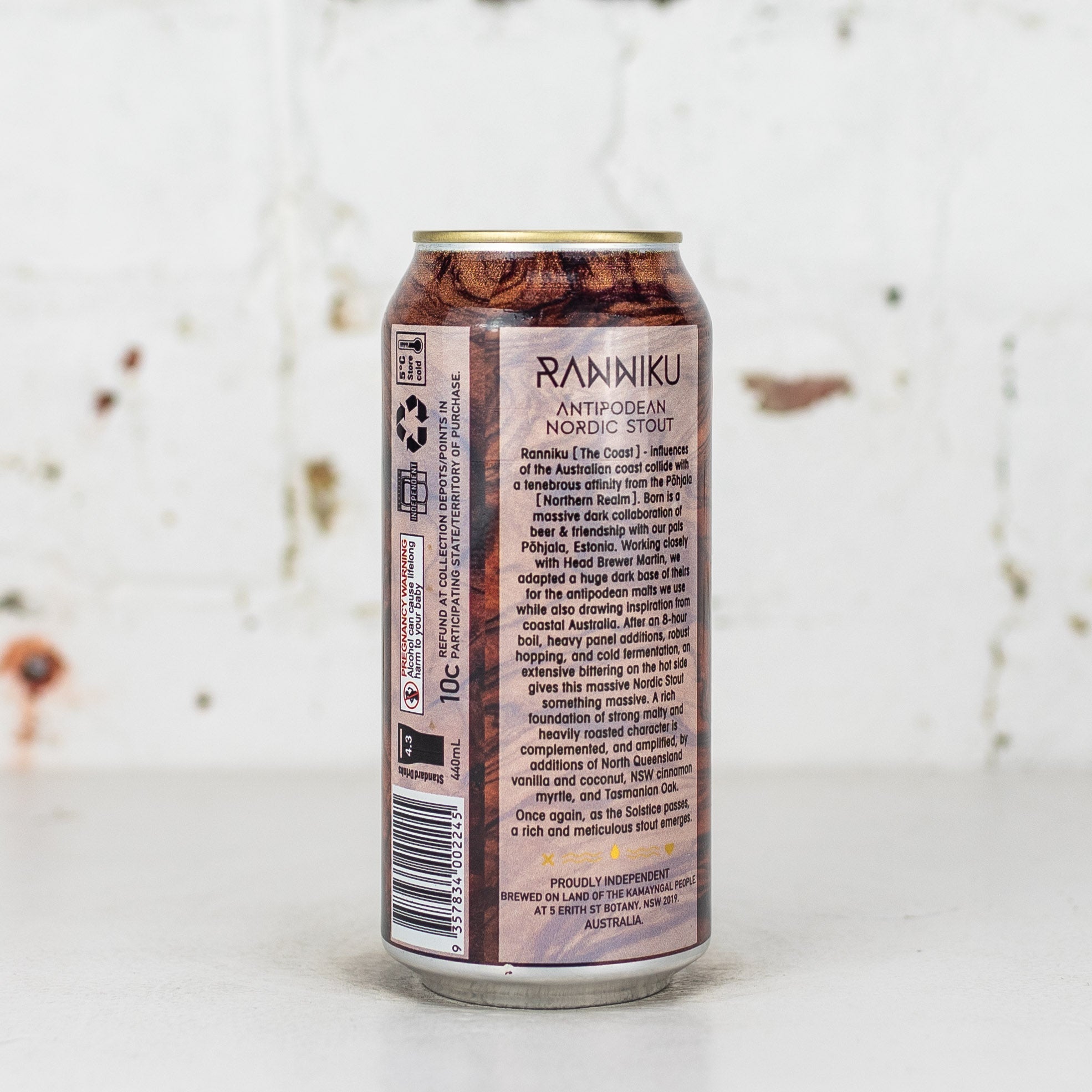 One Drop x Pohjala 'Ranniku' Nordic Stout