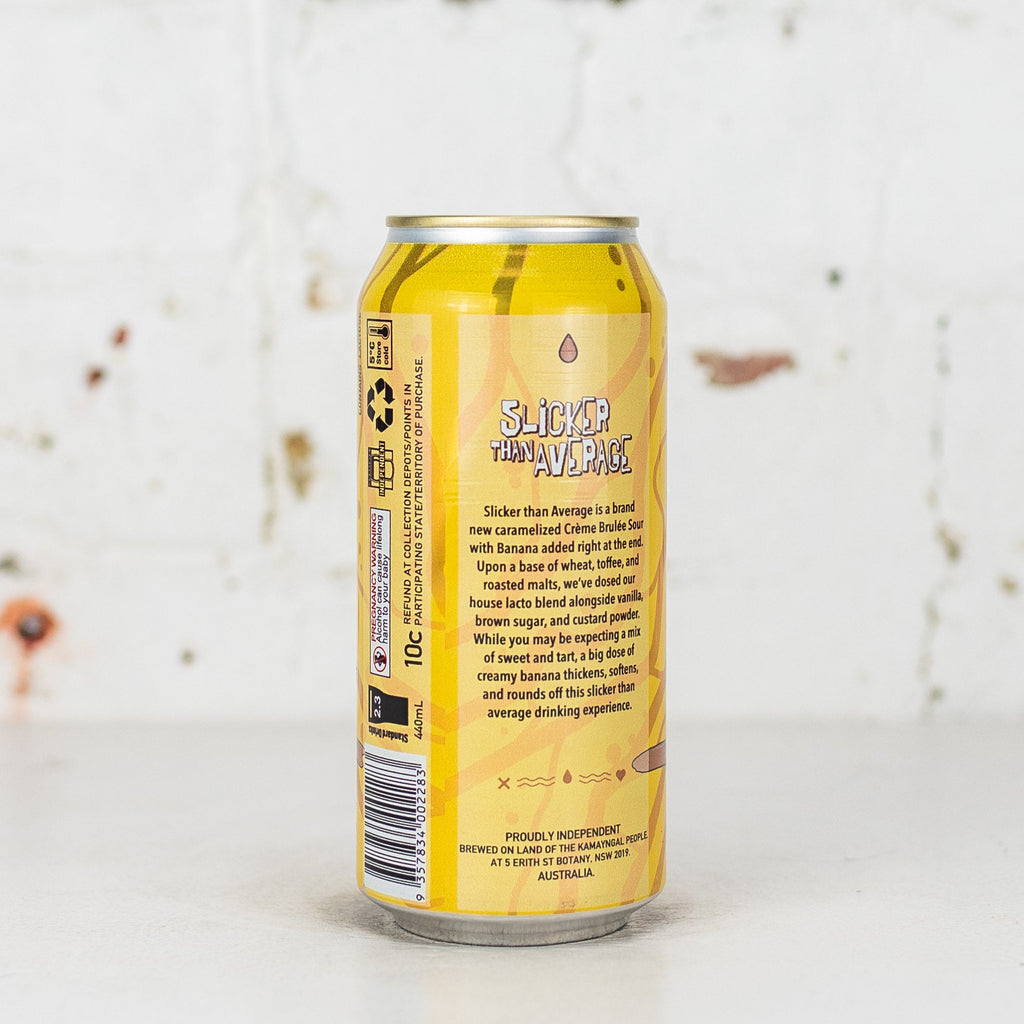 One Drop - Slicker Than Average Creme Brulee Sour