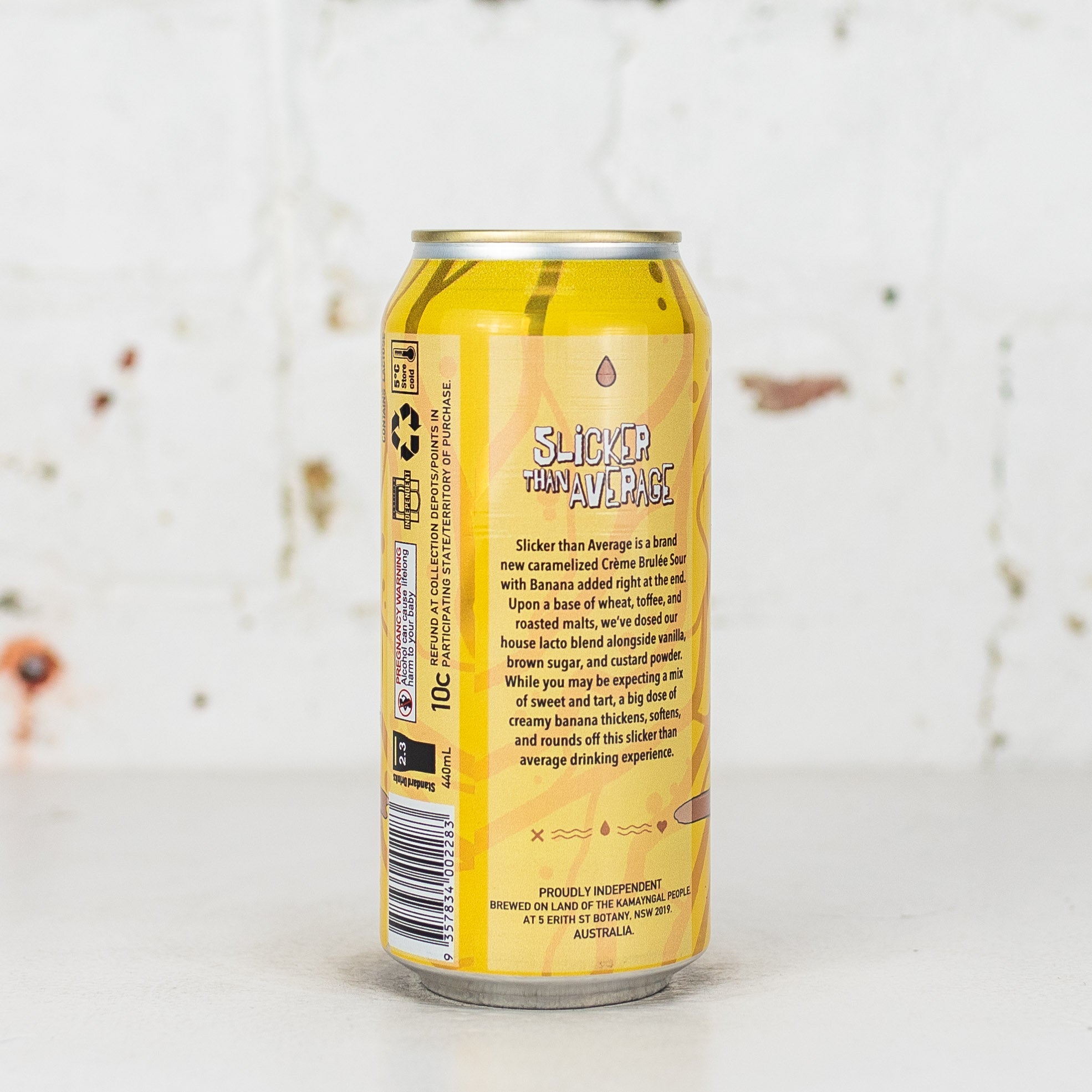 One Drop - Slicker Than Average Creme Brulee Sour