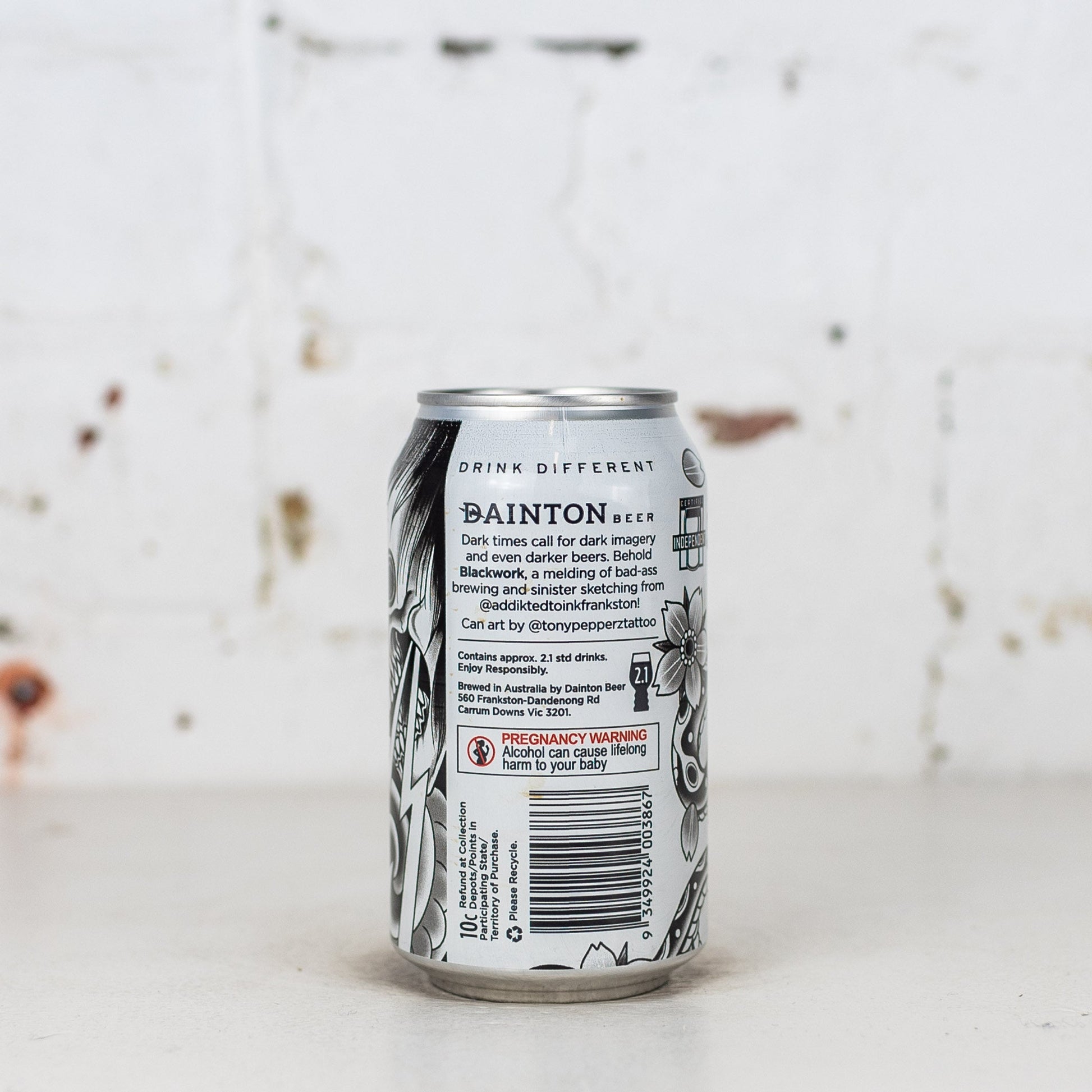 Dainton - Blackwork Double Black IPA