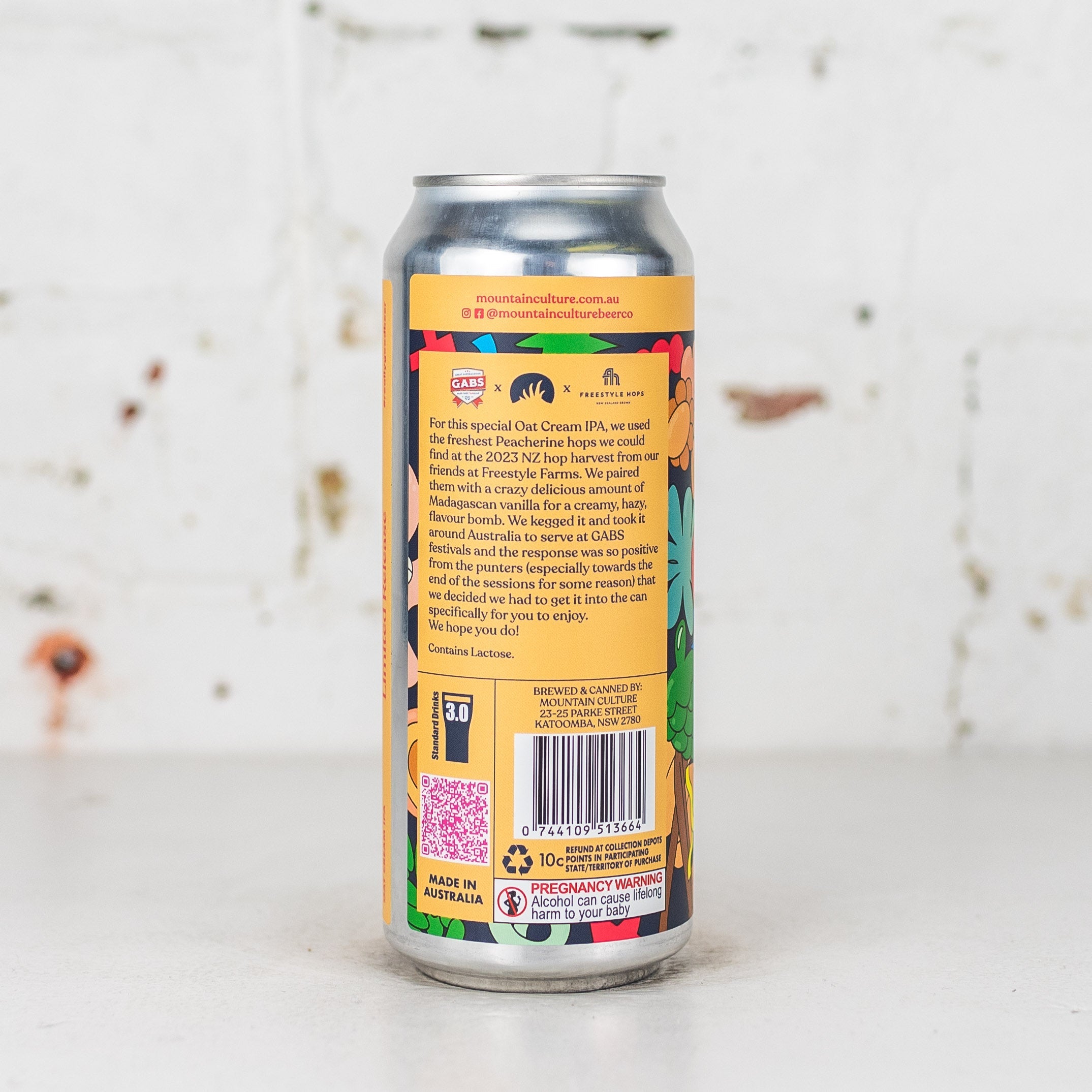 Mountain Culture - Balloon Animals Oat Cream IPA