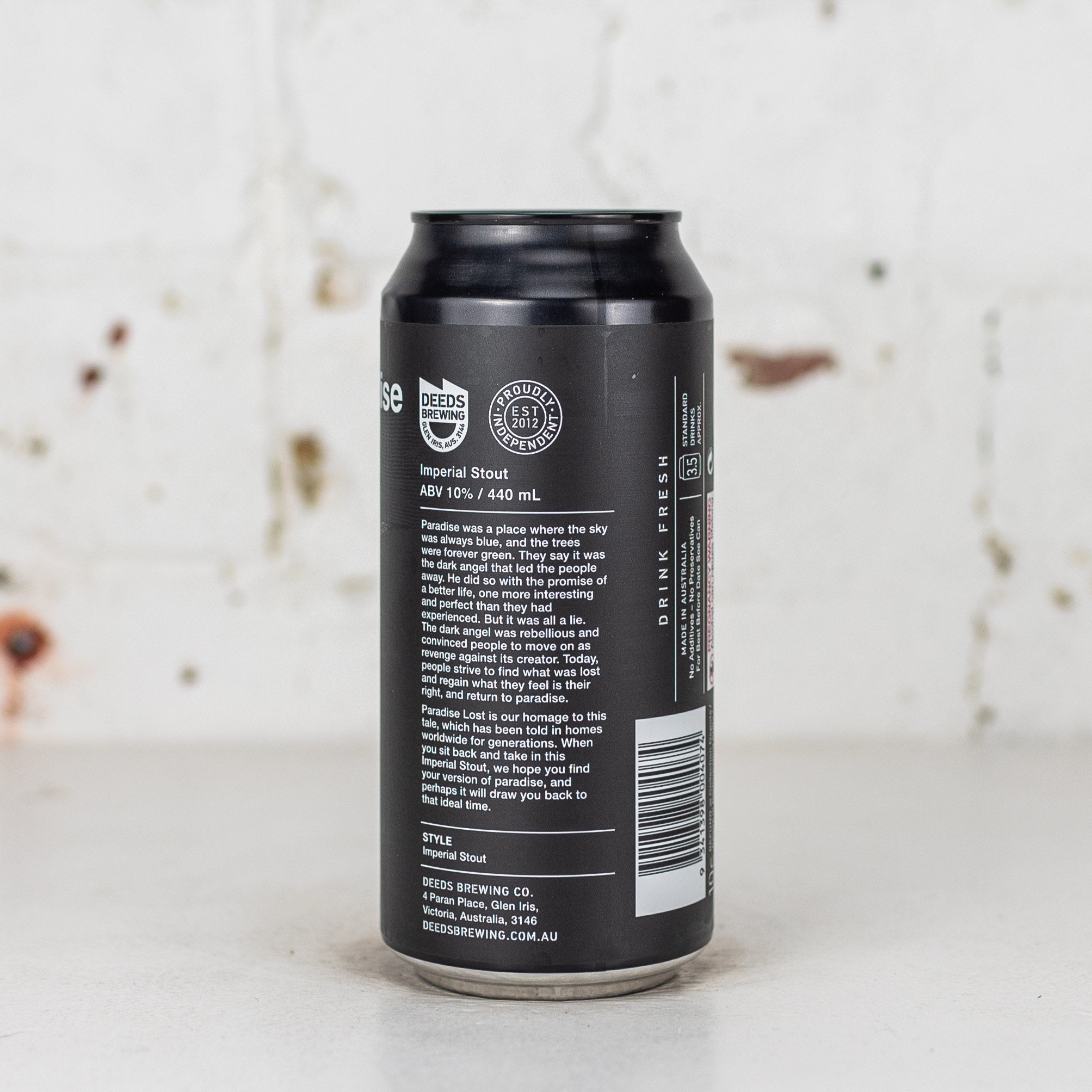 Deeds - Paradise Lost Imperial Stout
