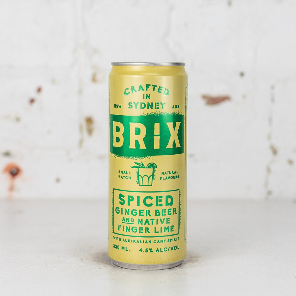 Brix - Spiced Ginger Beer & Native Finger Lime