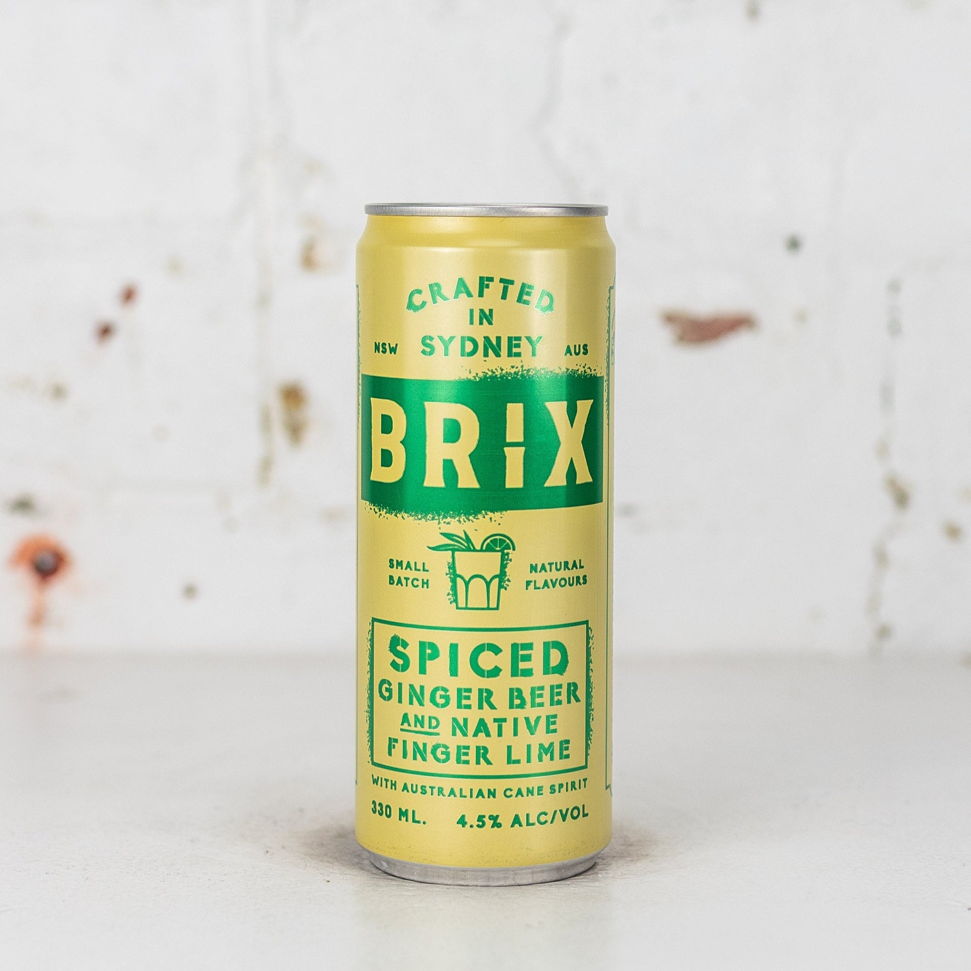 Brix - Spiced Ginger Beer & Native Finger Lime