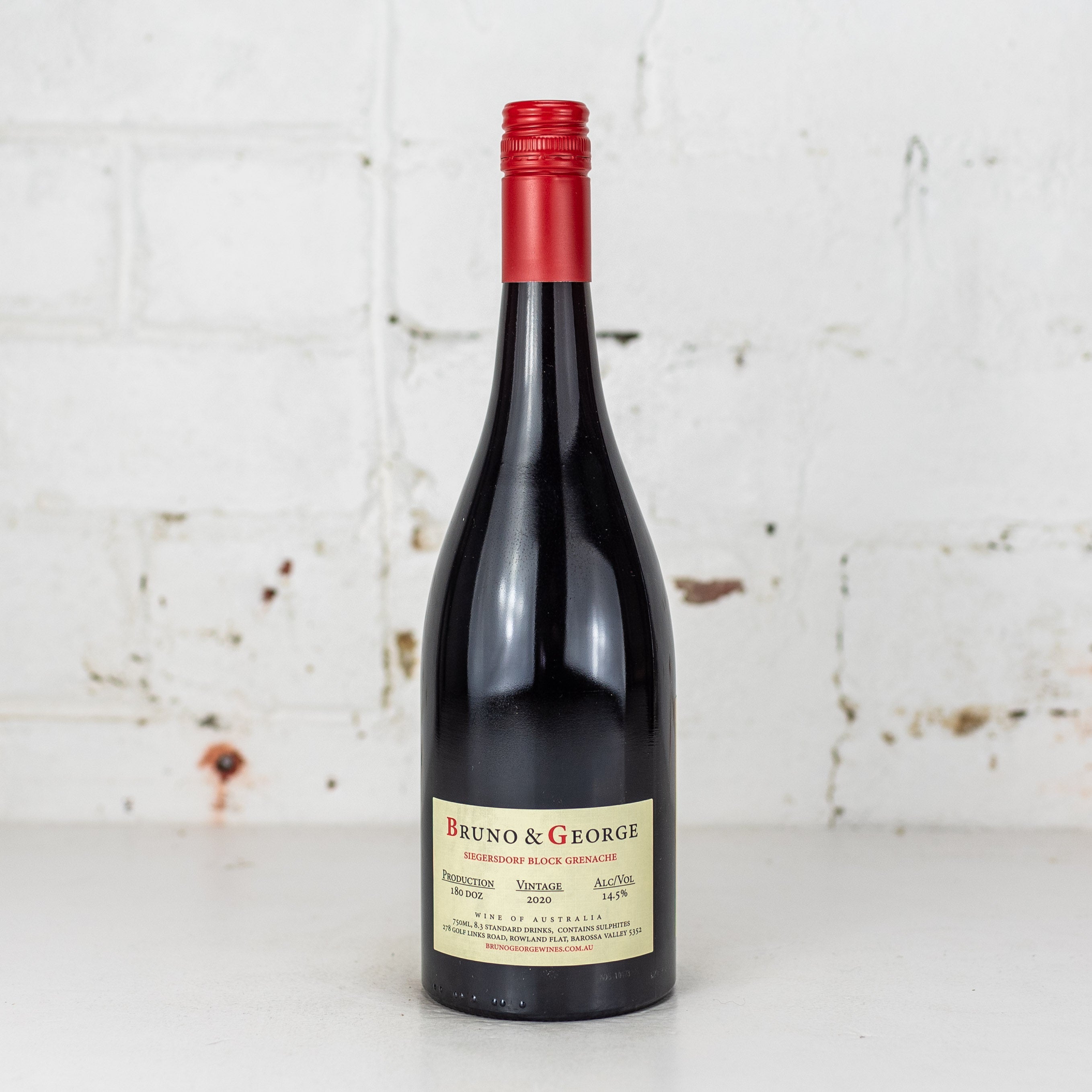 Bruno & George - Grenache 2020 750ml