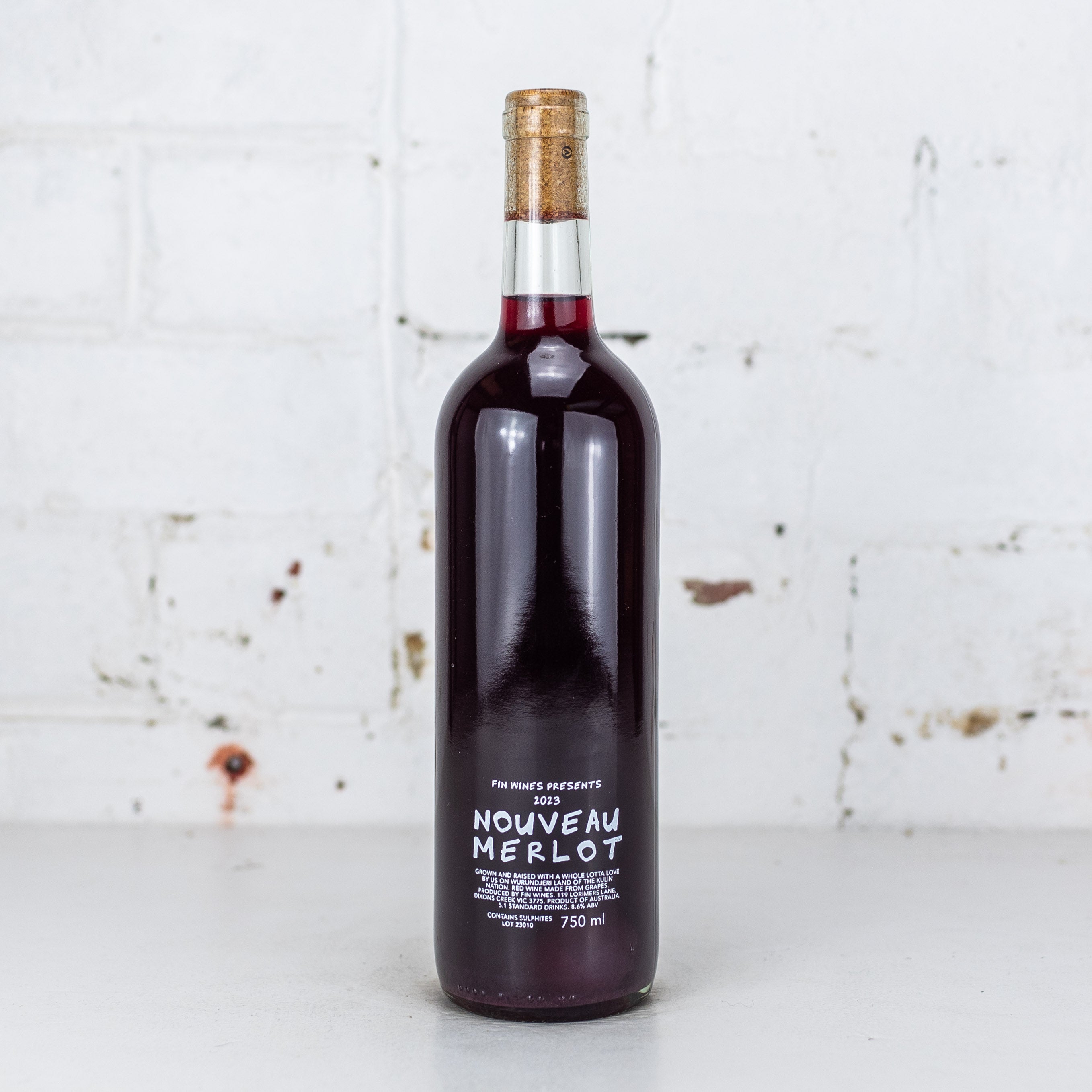 Fin Wines - Nouveau Merlot 2023 750ml