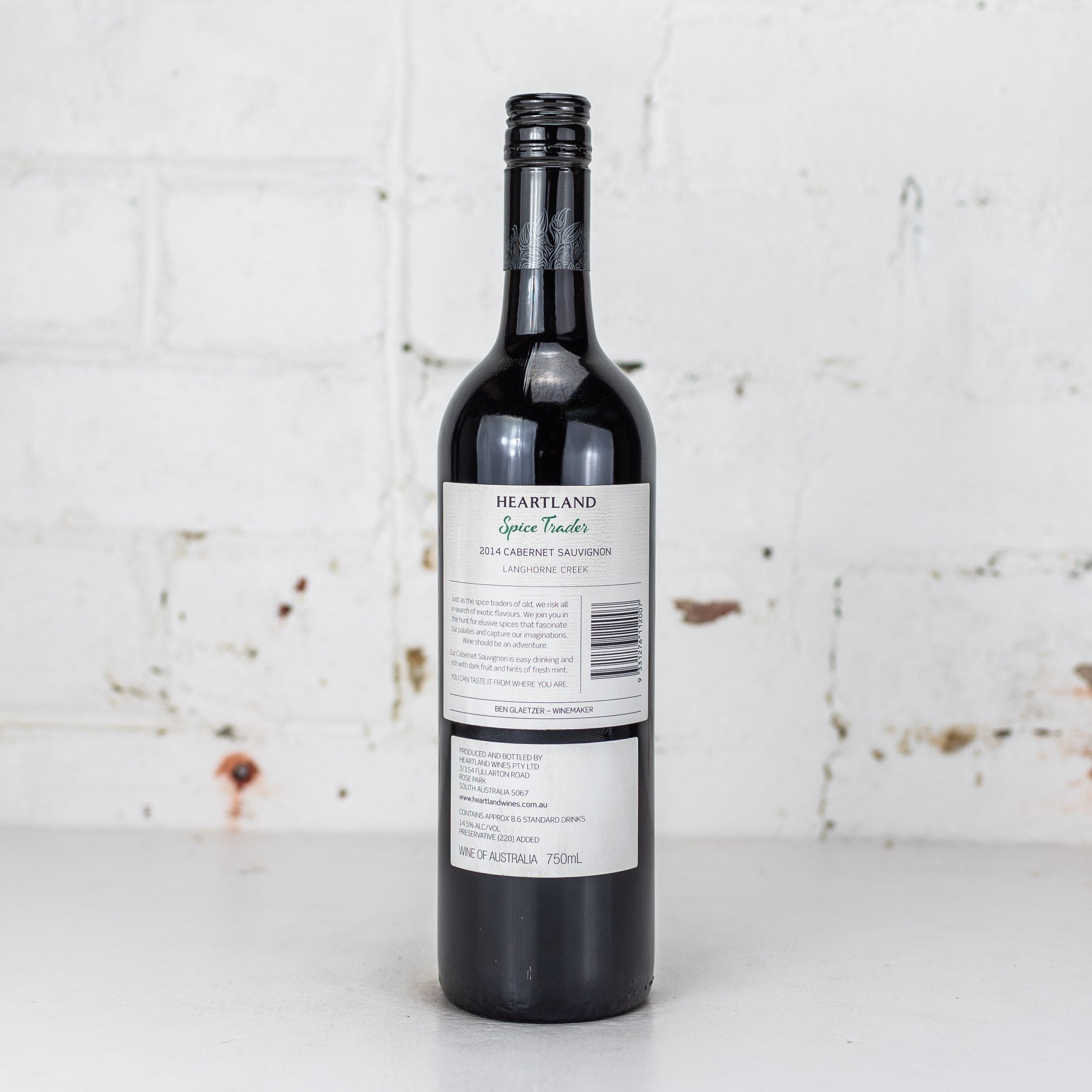 Heartland - Spice Trader Cabernet Sauvignon 750ml