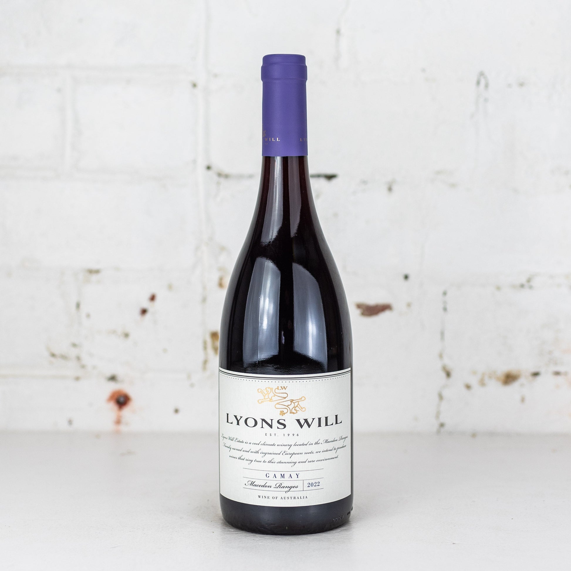 Lyons Will Estate - Gamay 2022 750ml