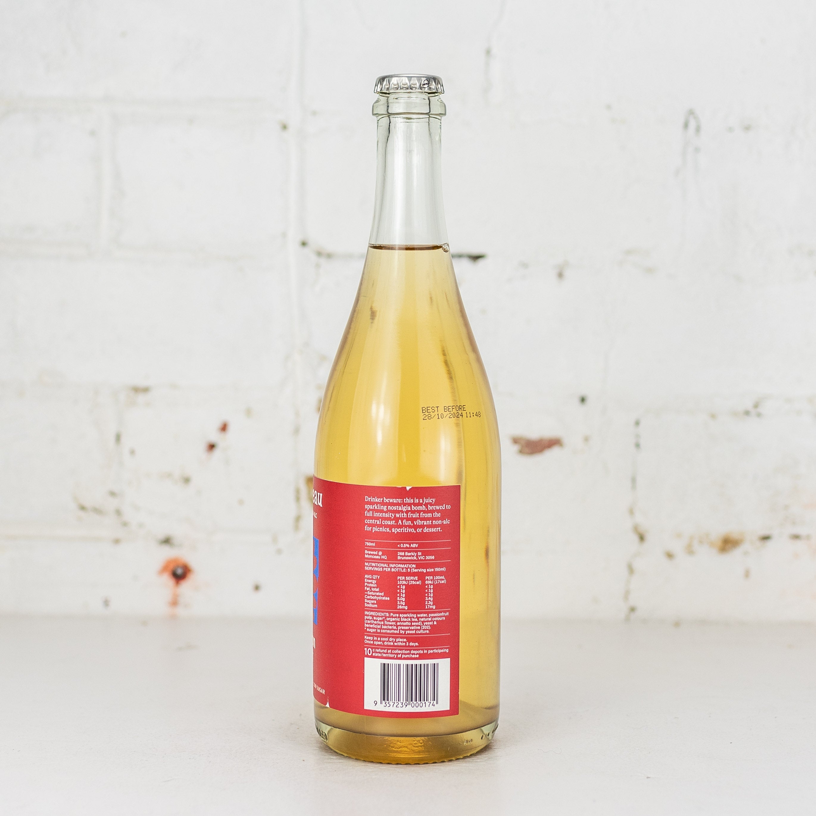 Monceau Co. - Passionfruit Non Alc Sparkling 750ml