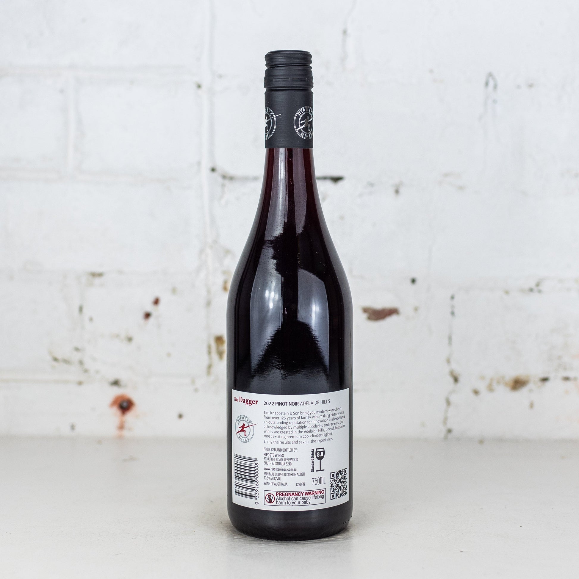 Riposte - The Dagger Pinot Noir 2022 750ml