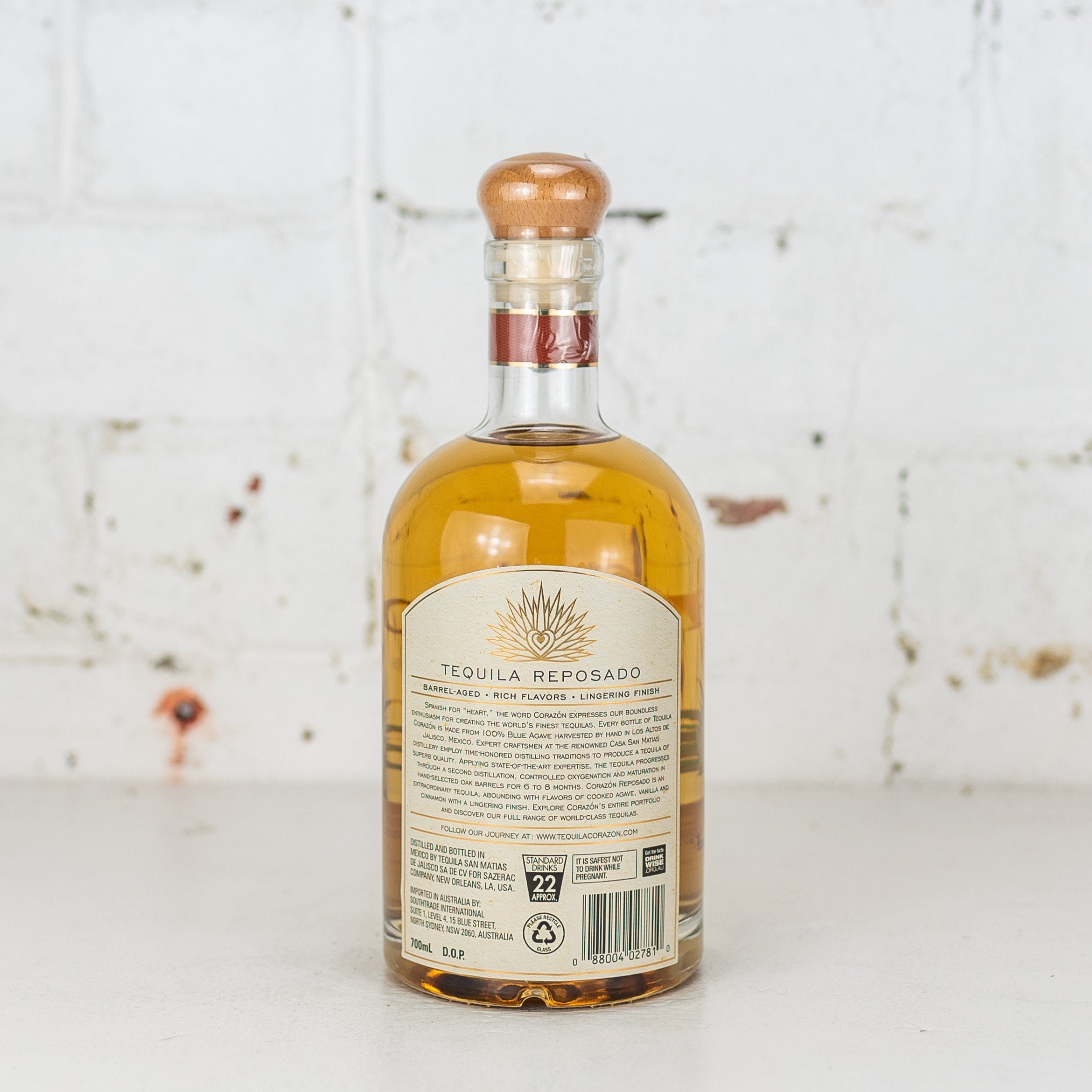 Corazon - Single Estate Reposado Tequila 700ml