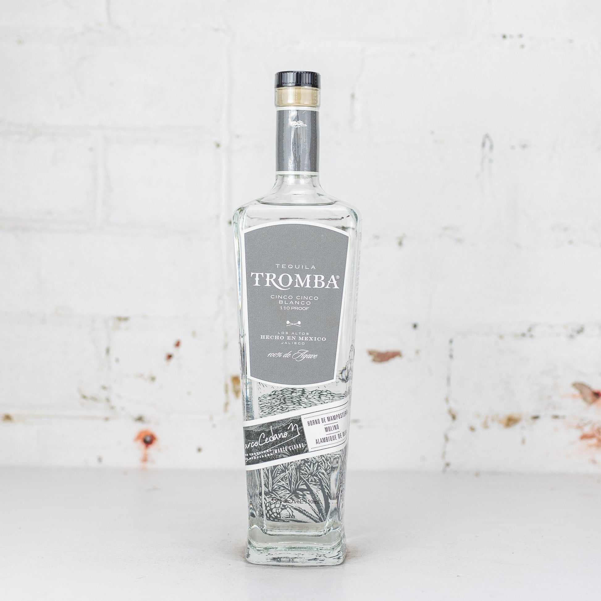 Tromba - Cinco Cinco Still Strength 55% Blanco Tequila 700ml