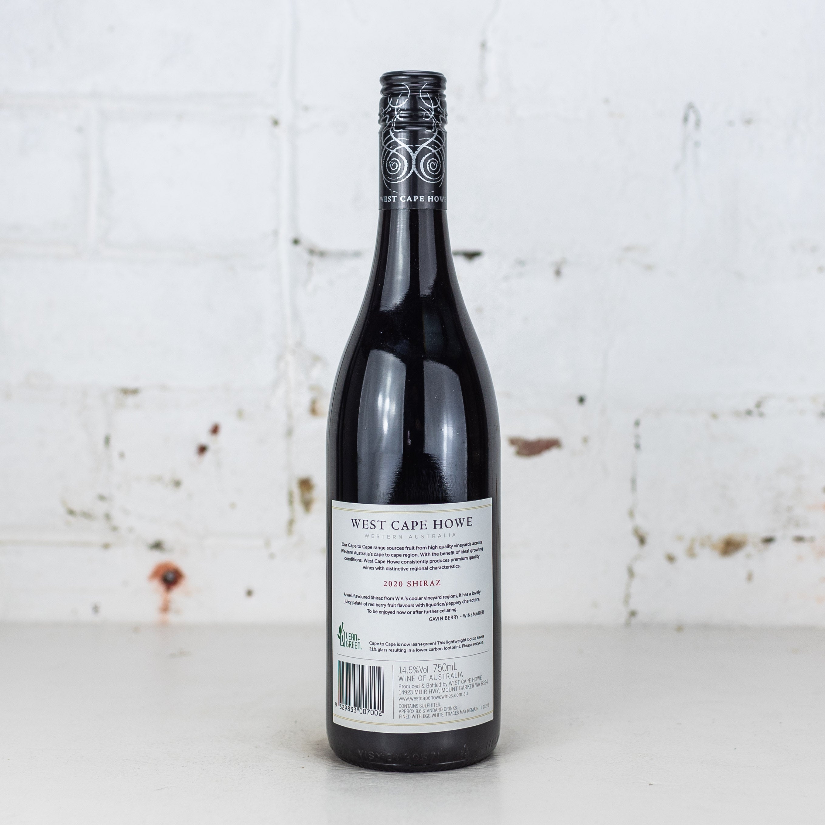 West Cape Howe - Cape to Cape Shiraz 750ml