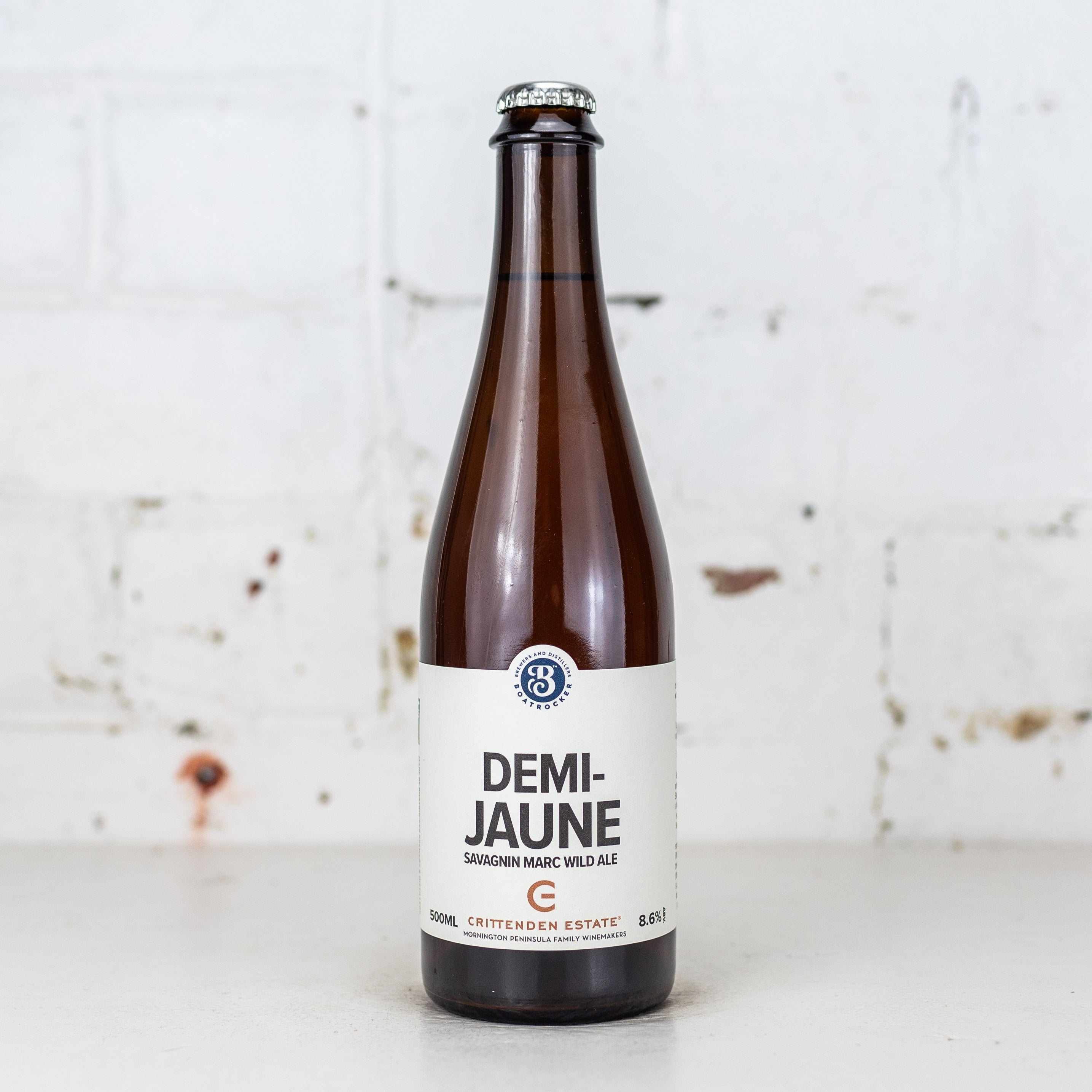 Boatrocker x Crittenden Estate 'Demi-Jaune' Savagnin Marc Wild Ale 500ml