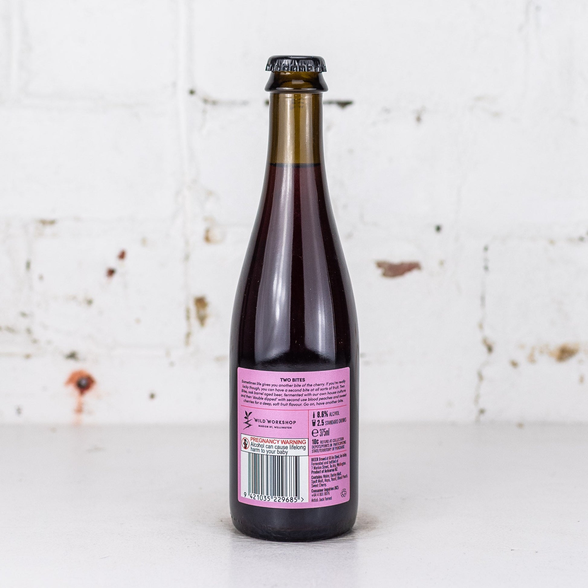Garage Project - Two Bites Double Infused Cherry & Blood Peach Sour 375ml