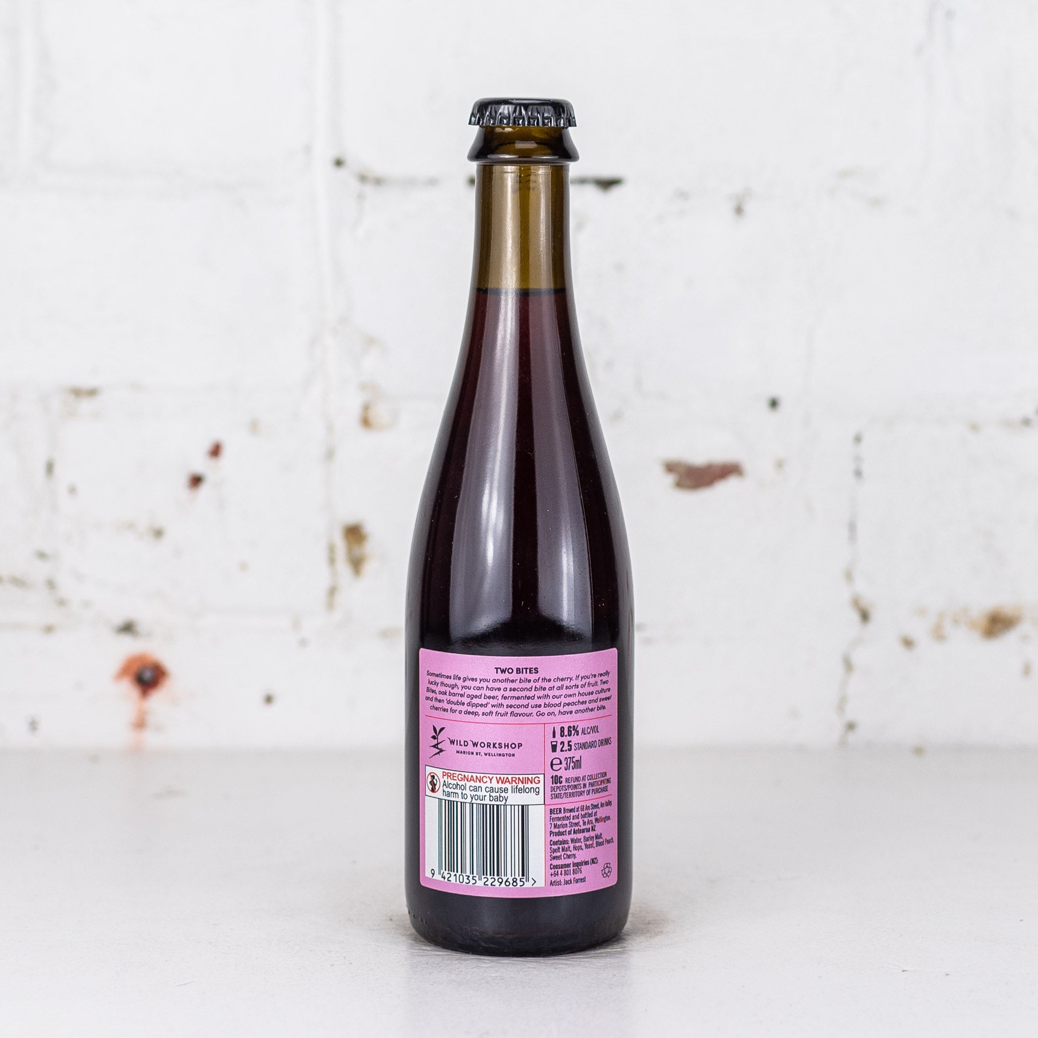 Garage Project - Two Bites Double Infused Cherry & Blood Peach Sour 375ml