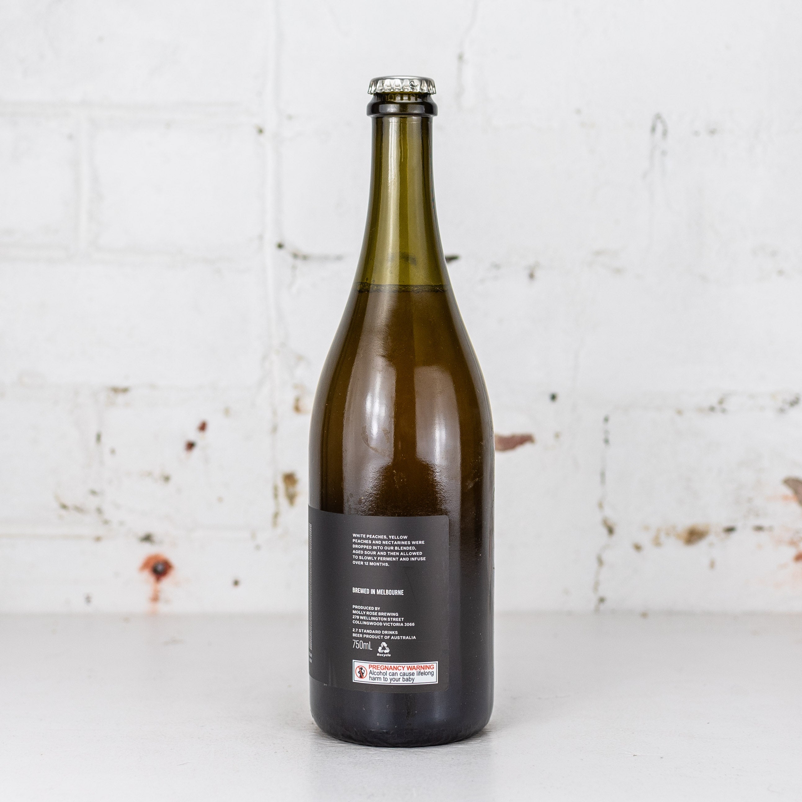 Molly Rose - Peach, Peach, Nectarine Stonefruit Sour 750ml