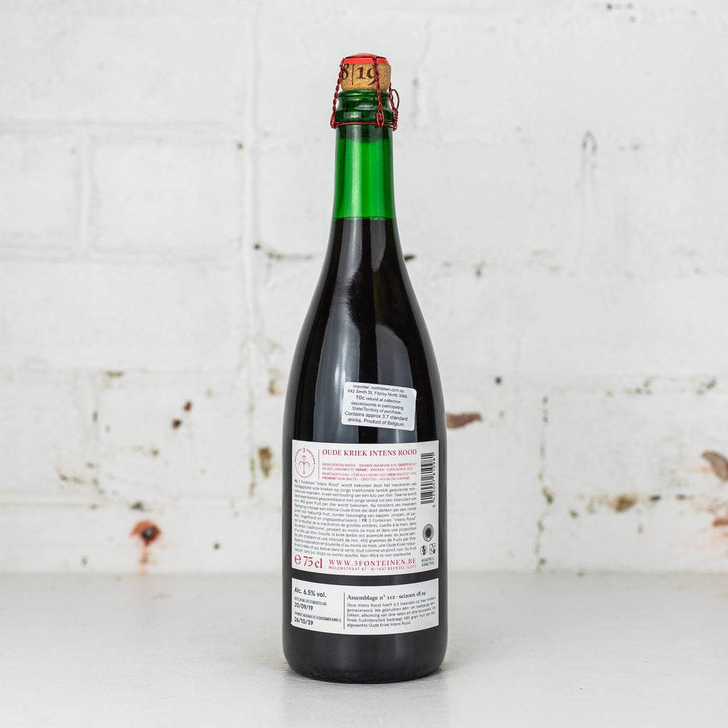 3 Fonteinen - Oude Kriek Intens Rood 18/19 No112 750ml