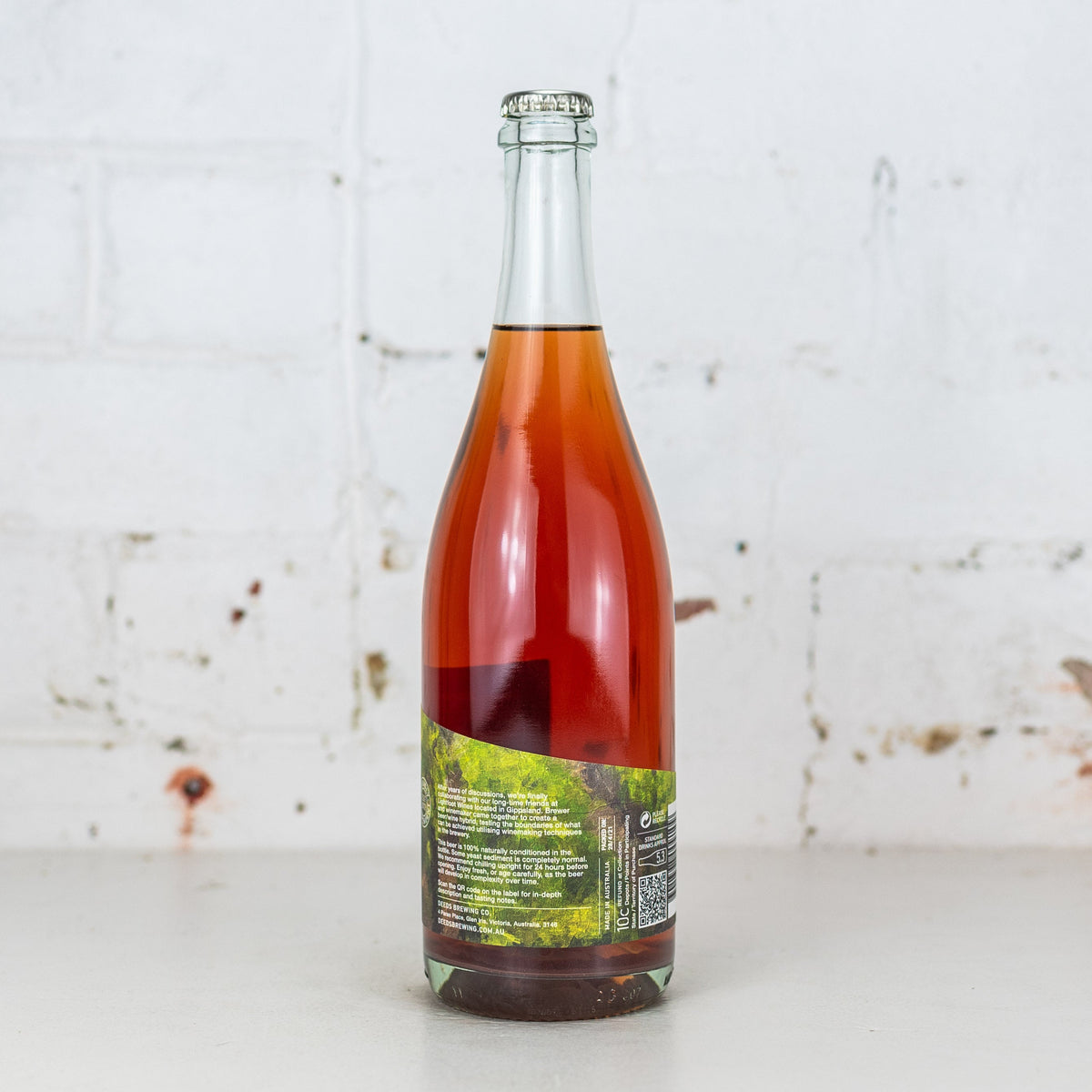 Deeds x Lightfoot & Sons 'Right in Two' Barrel Aged Beer Wine Hybrid 750ml