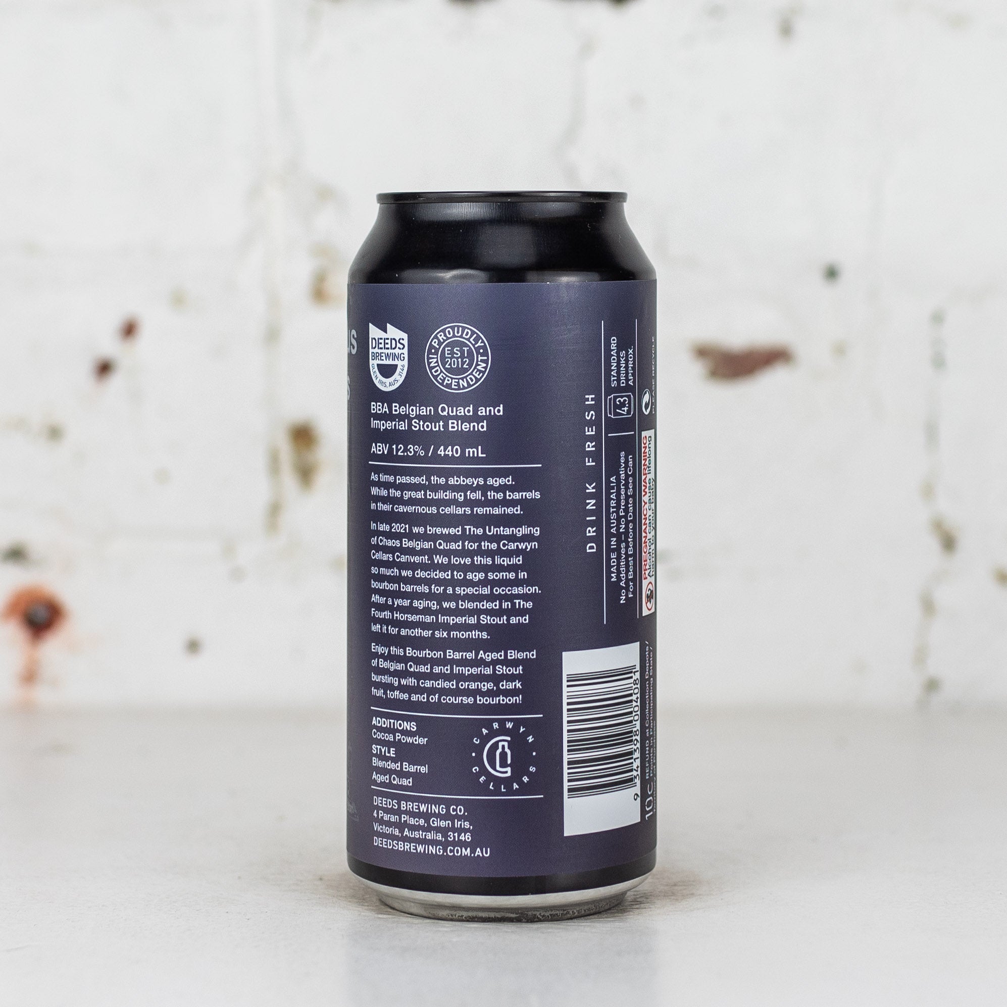 Deeds - Ruinous Arches BA Quad & Imperial Stout Blend