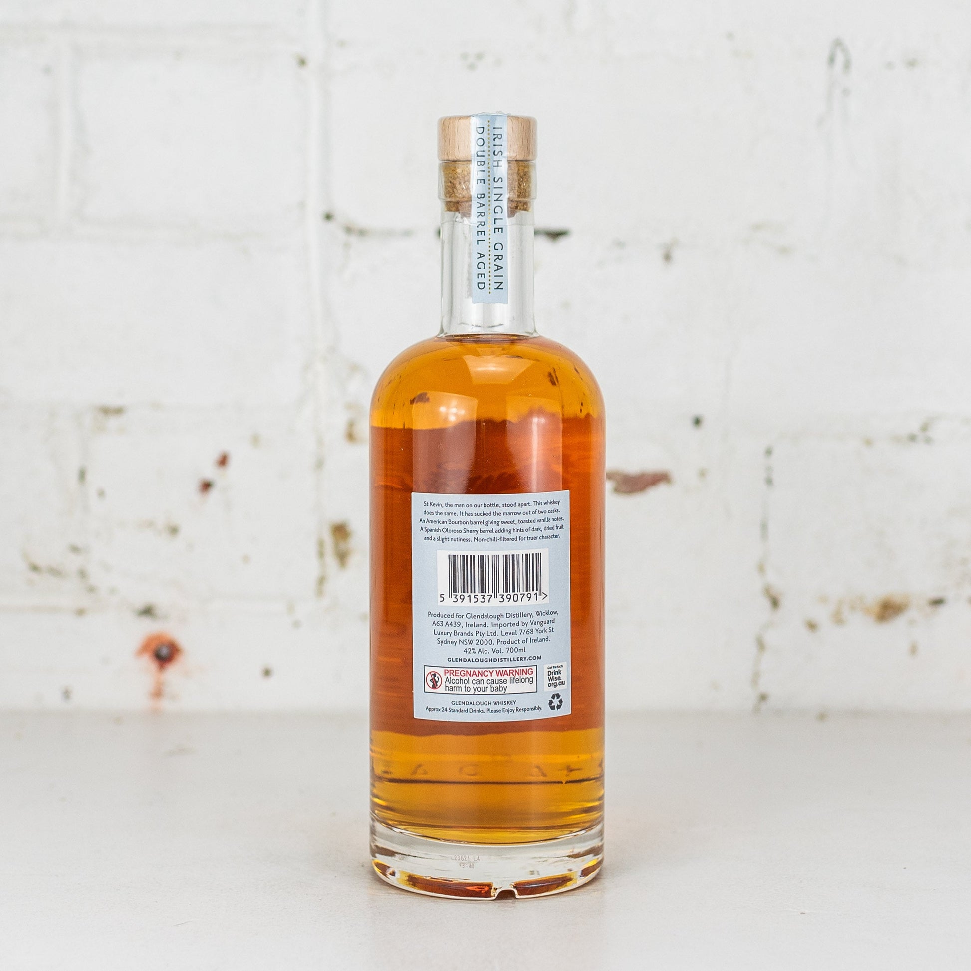 Glendalough - Double Barrel Irish Whiskey 700ml