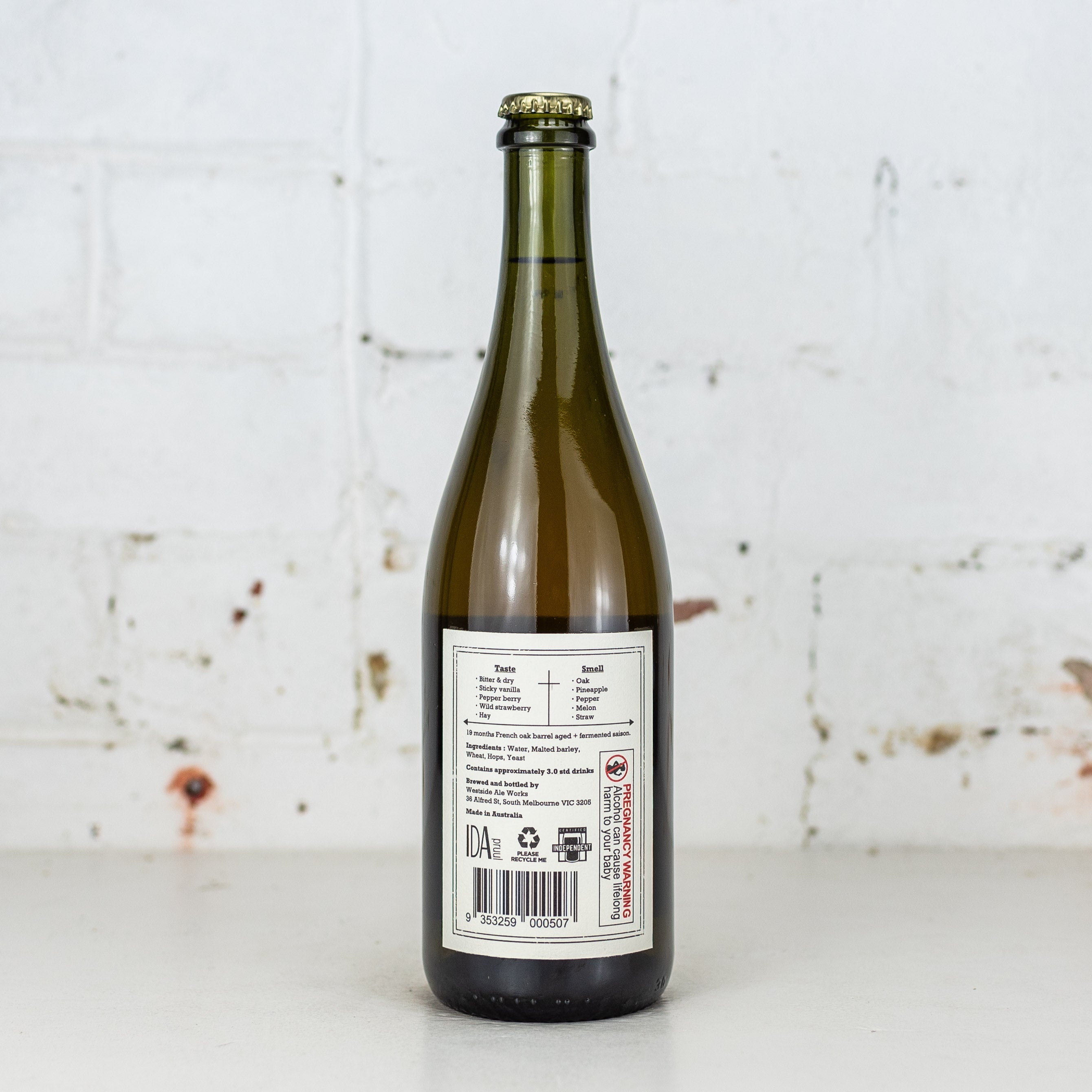 Ida Pruul - Saint Iggy Saison 750ml