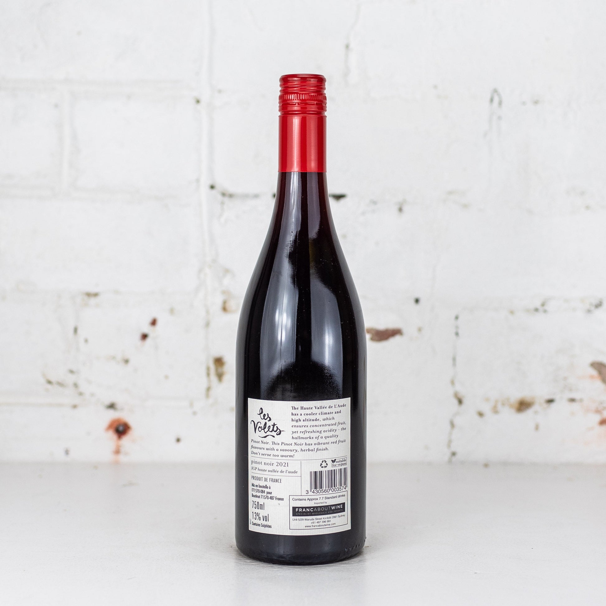 Les Volets - Pinot Noir 2021 750ml