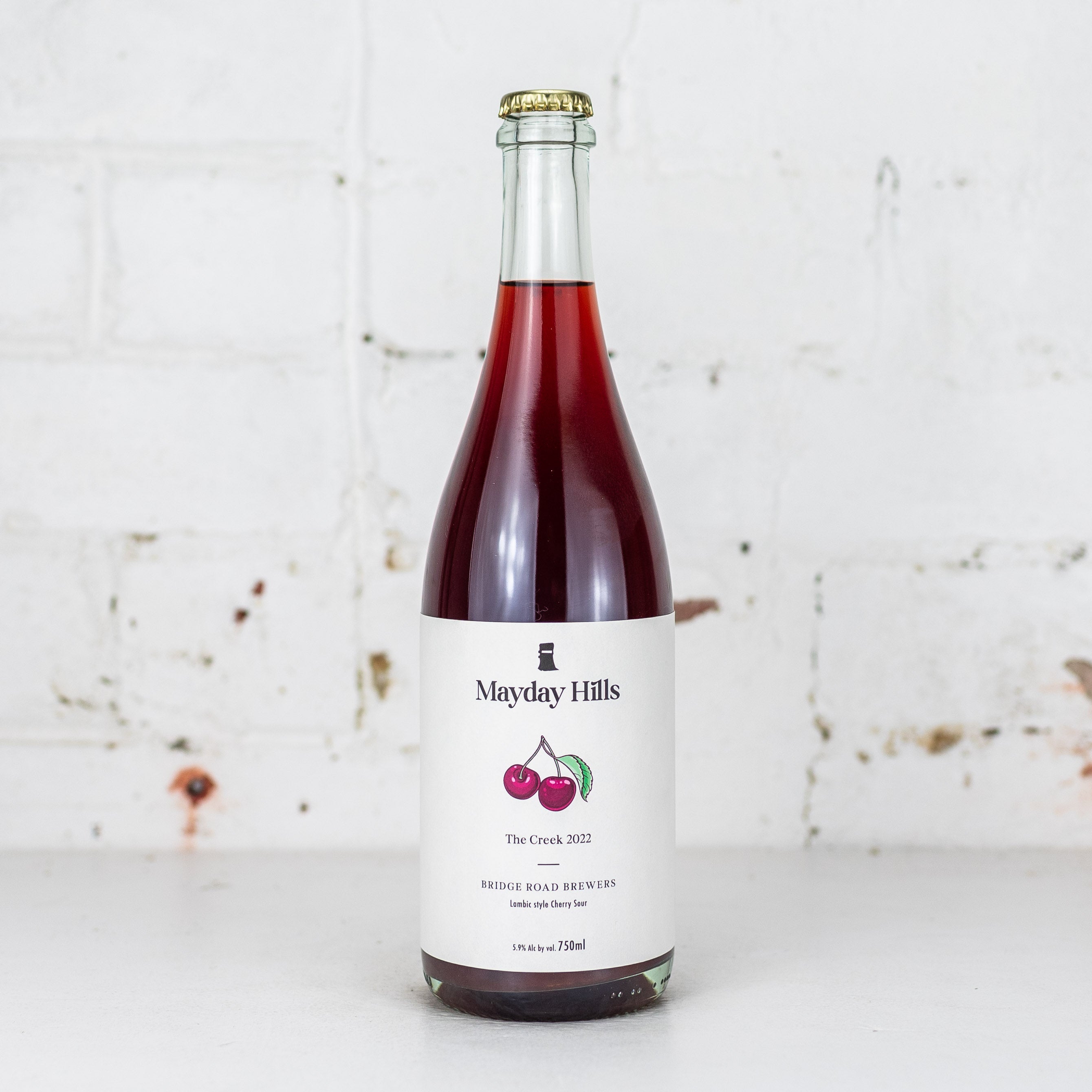 Bridge Road - Mayday Hills 'The Creek 2022' BA Cherry Sour 750ml