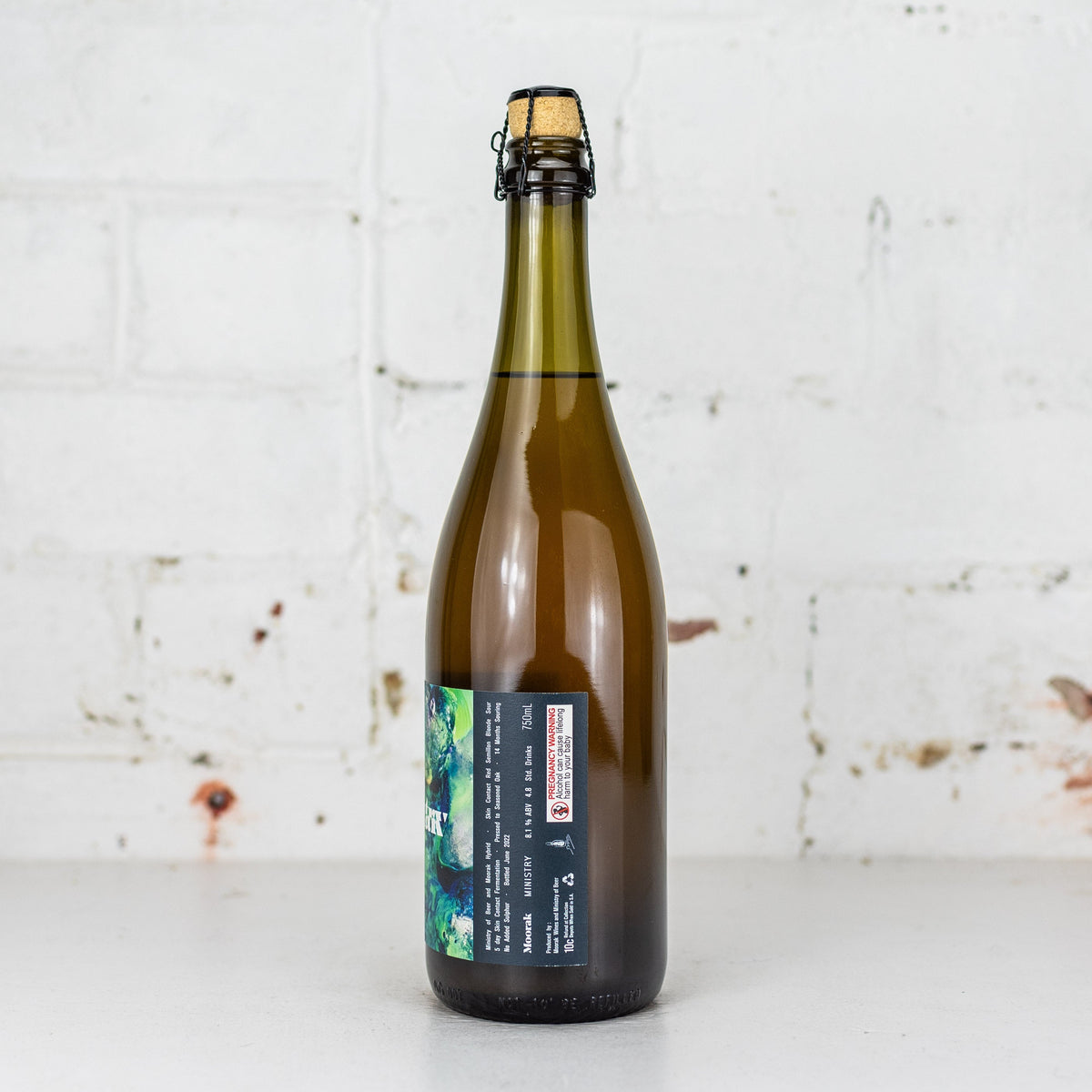 Ministry of Beer x Moorak Wines 'Hybrid' Red Semillon Blonde Sour 2021 750ml