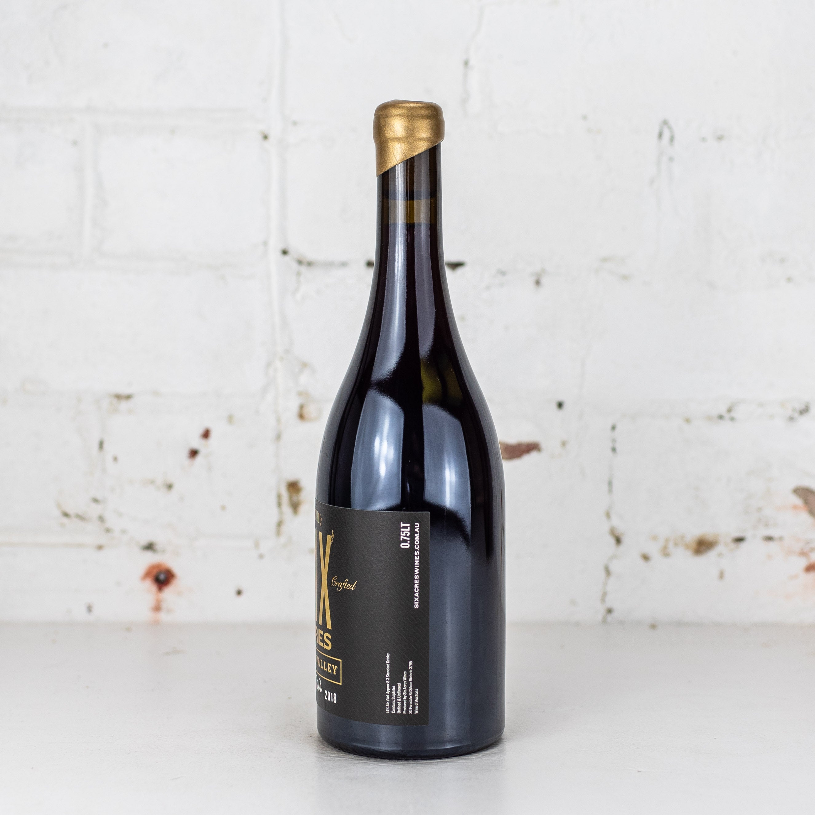 Six Acres - Black Label Pinot Noir 750ml