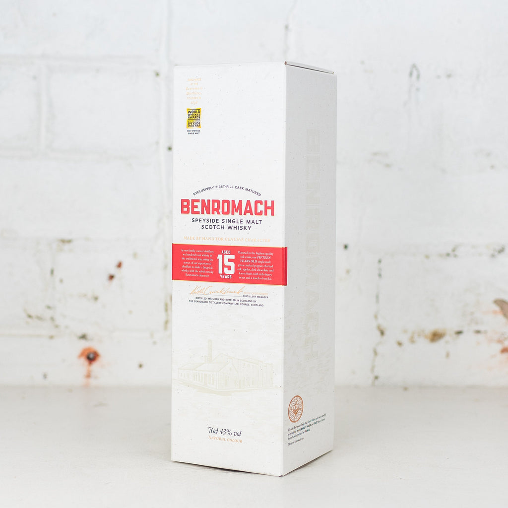 Benromach - 15YO Single Malt Scotch Whisky 700ml