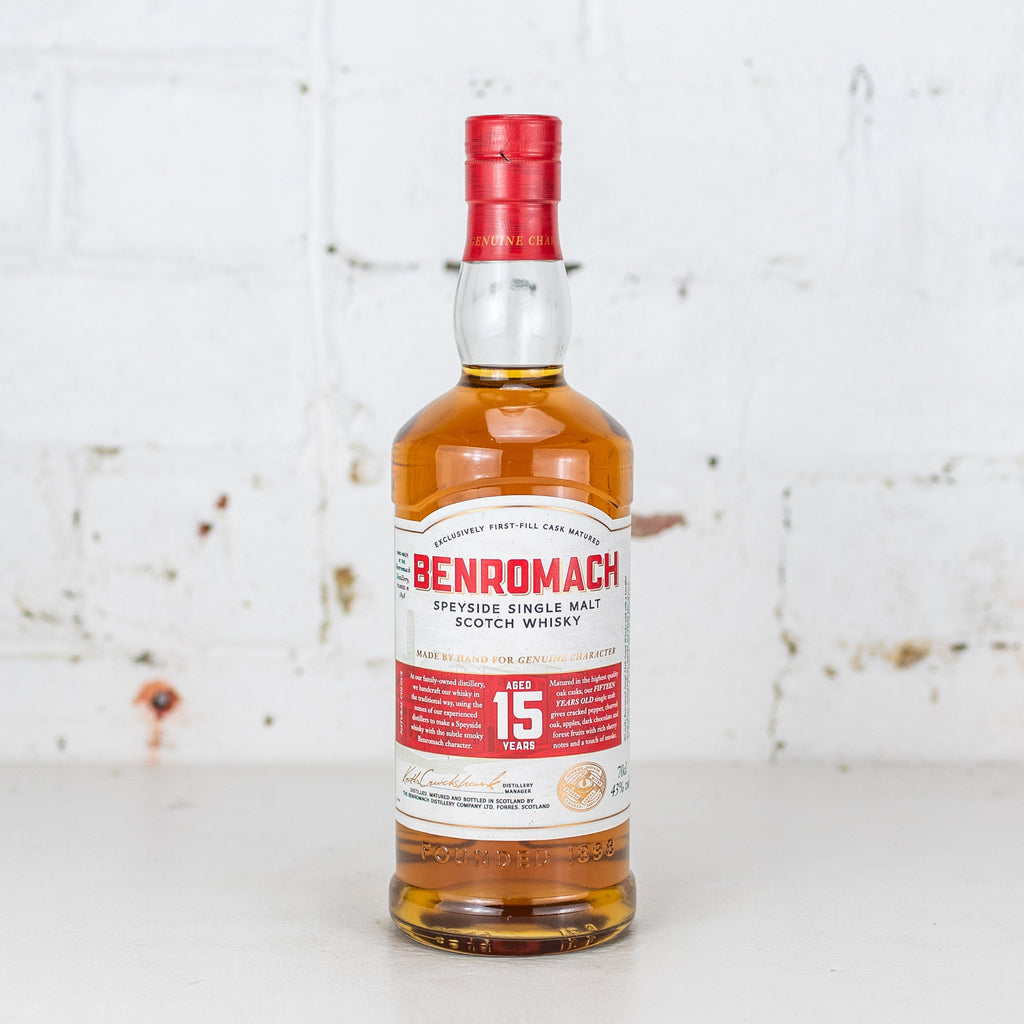 Benromach - 15YO Single Malt Scotch Whisky 700ml