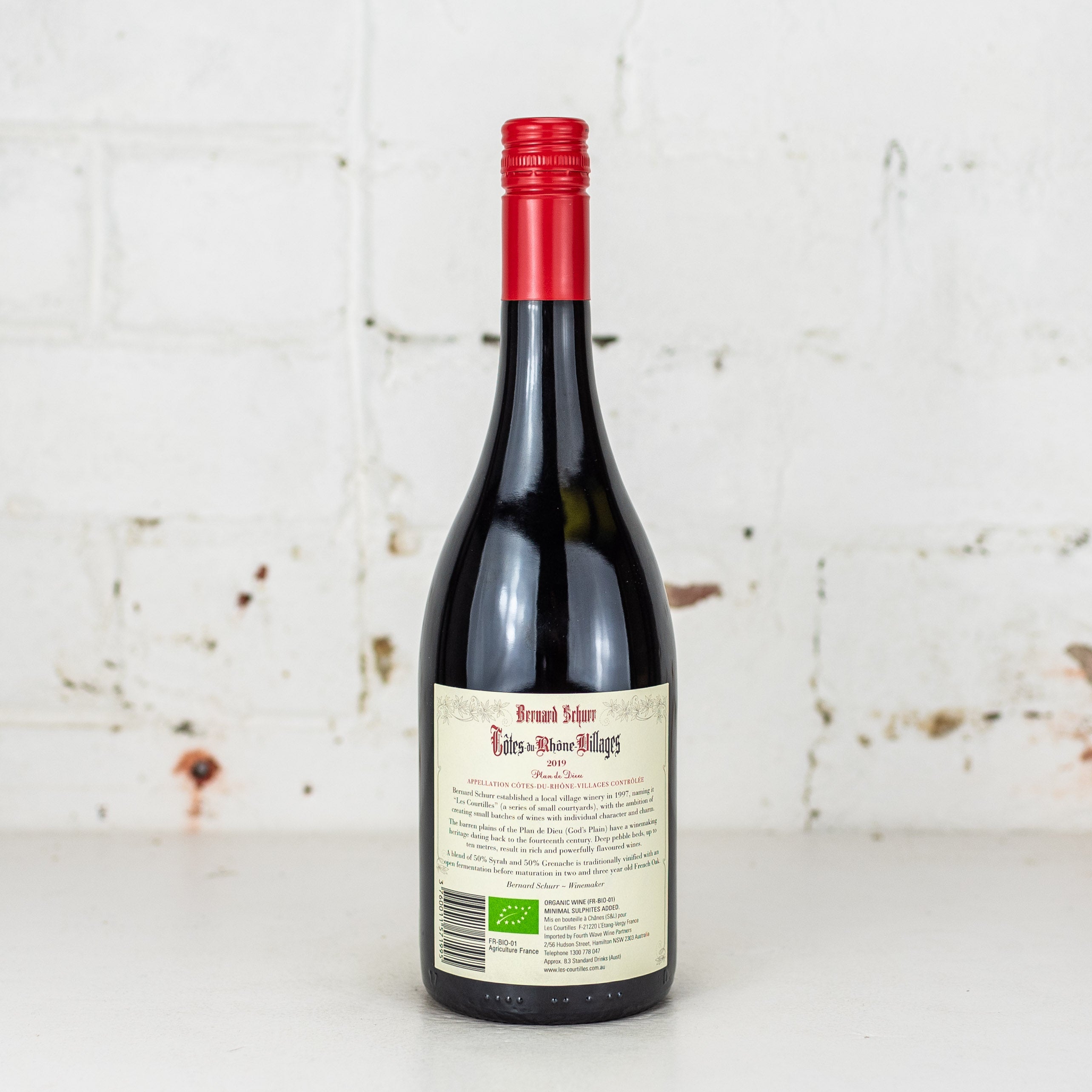 Bernard Schurr - Cotes Du Rhone Villages 750ml