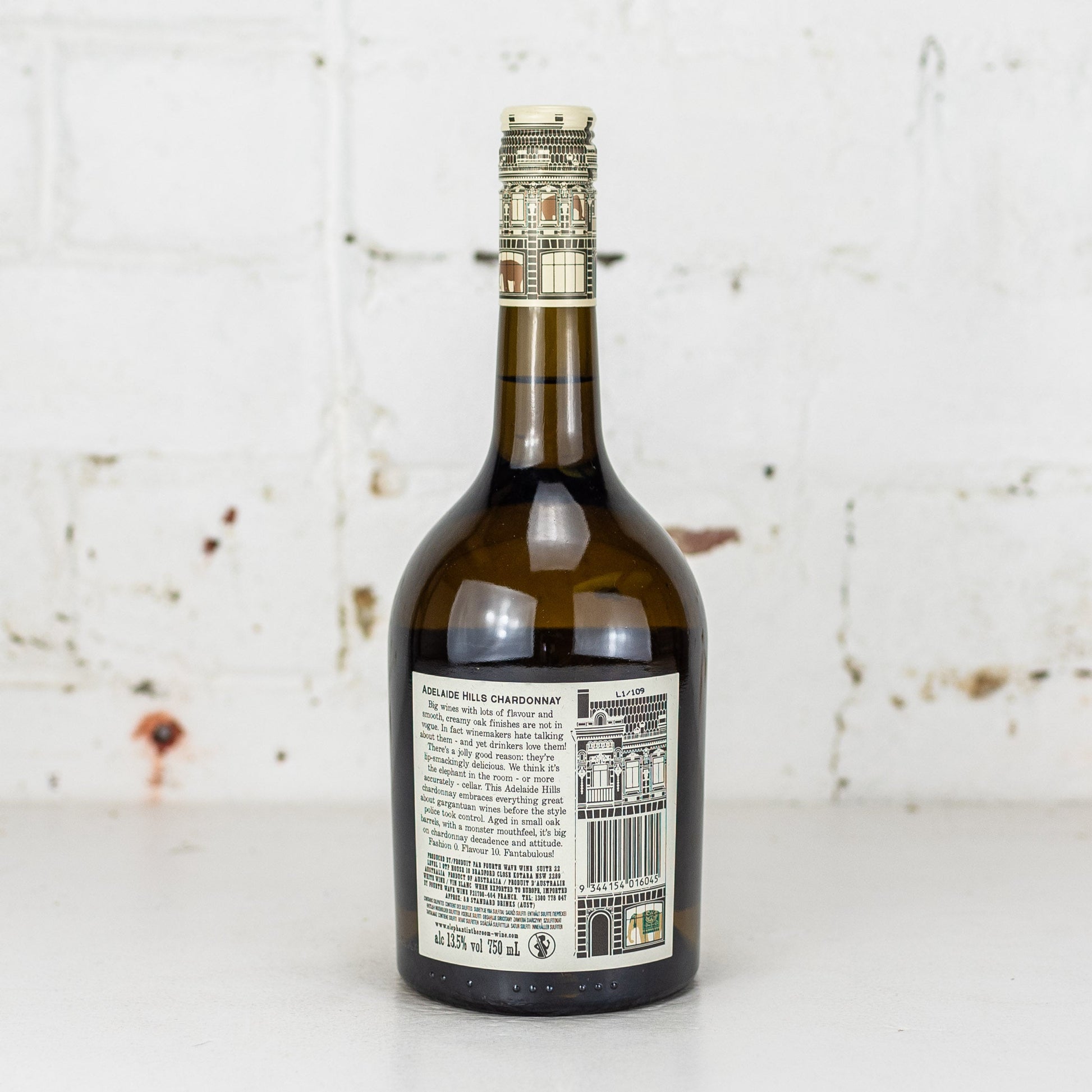 Elephant in the Room - Small Barrel Adelaide Hills Fantabulous Chardonnay 750ml