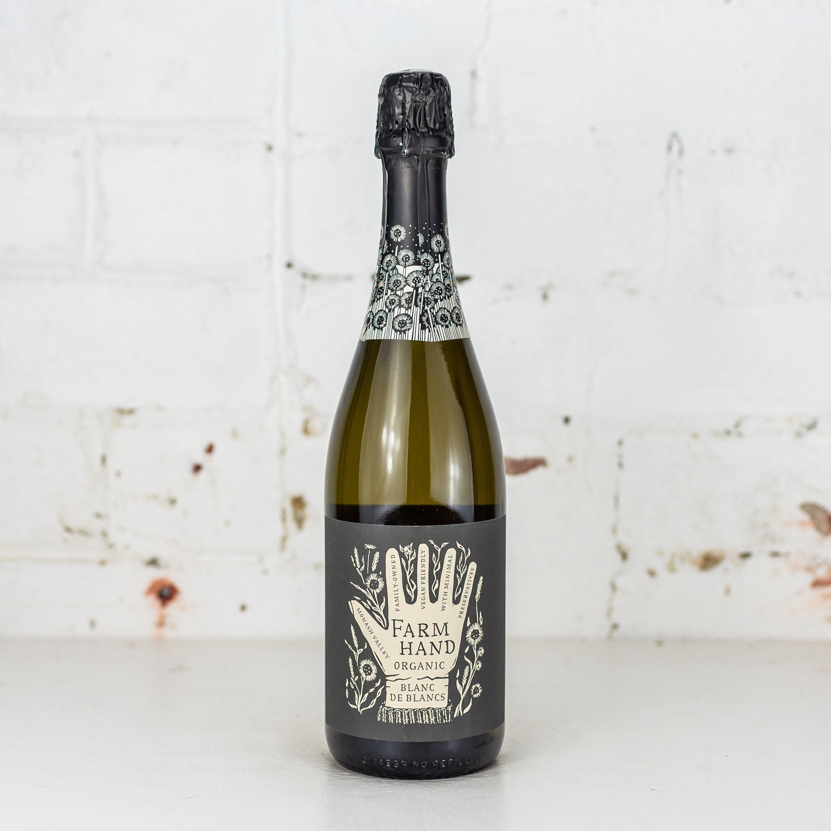 Farm Hand - Organic Blanc de Blancs NV 750ml