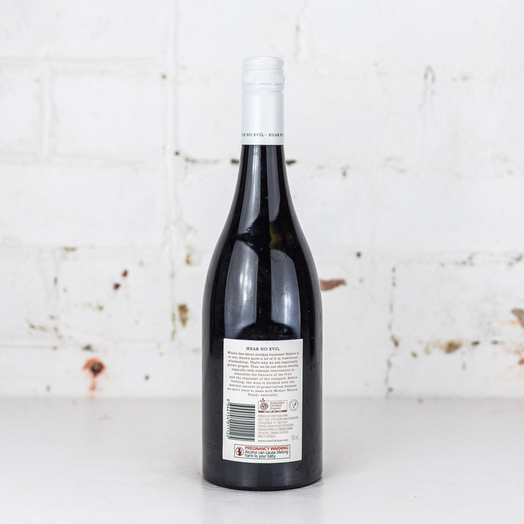 Hear No Evil - Organic Shiraz 750ml