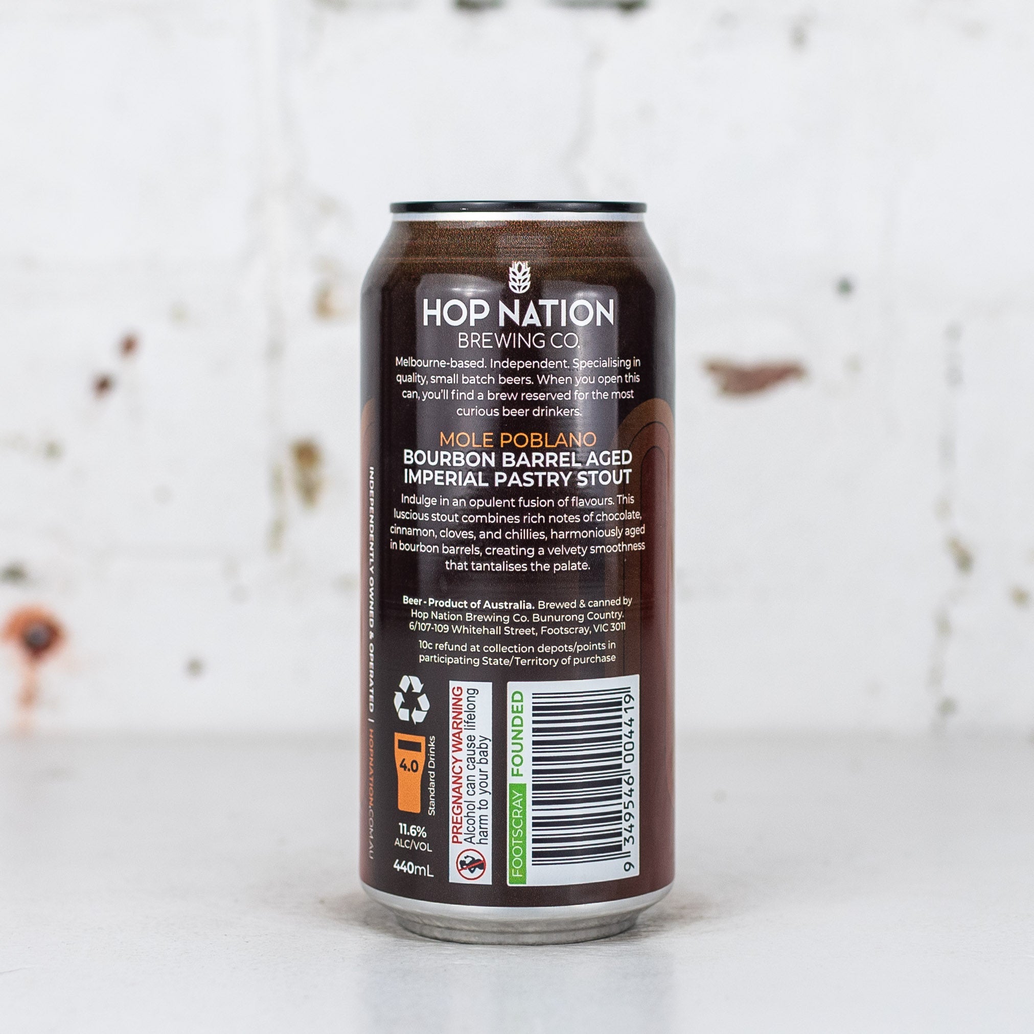 Hop Nation - Mole Poblano BBA Imperial Pastry Stout